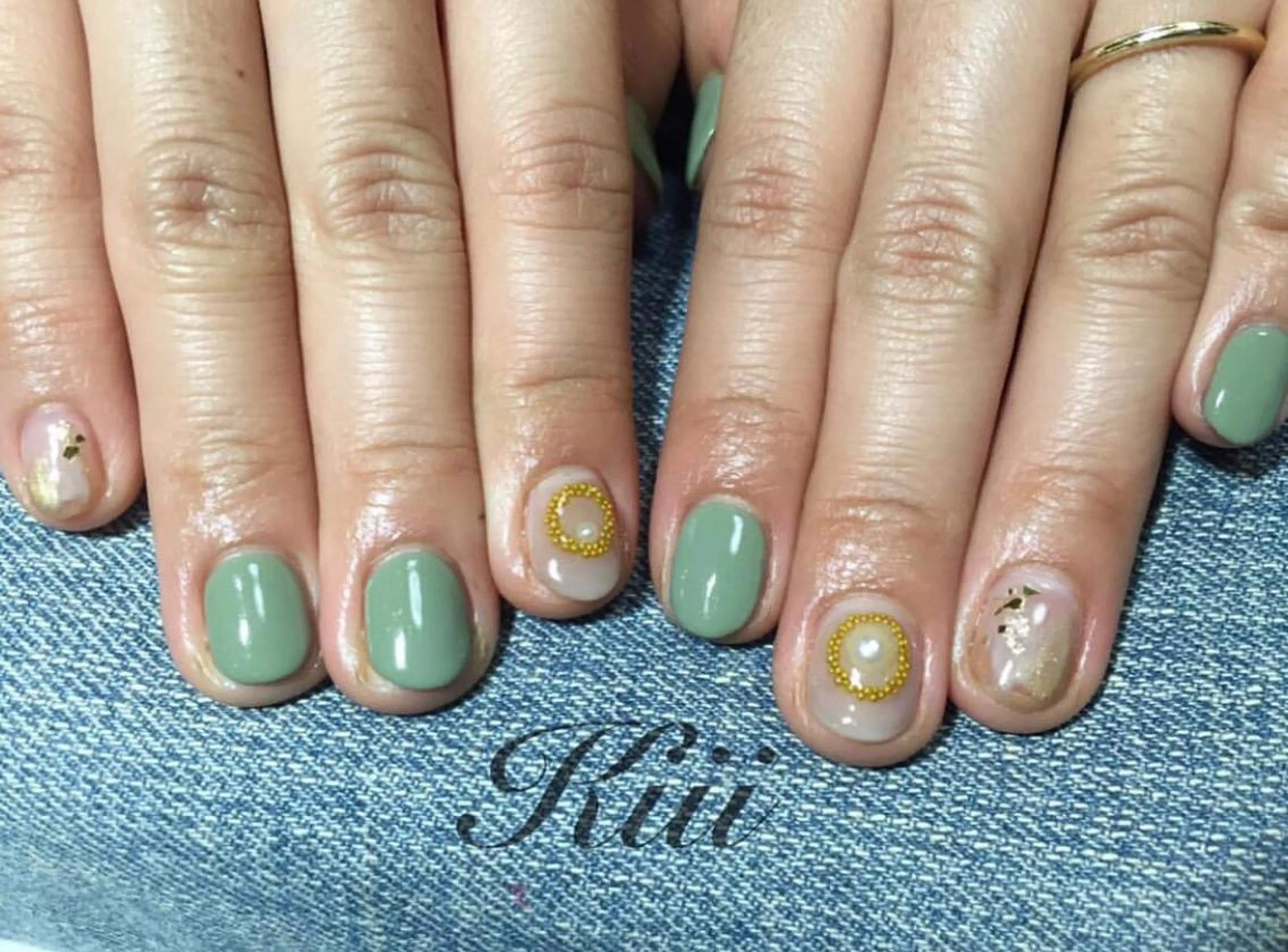 ネイル ハンドネイル フットネイル kiii.__ ✴︎*のネイルデザイン