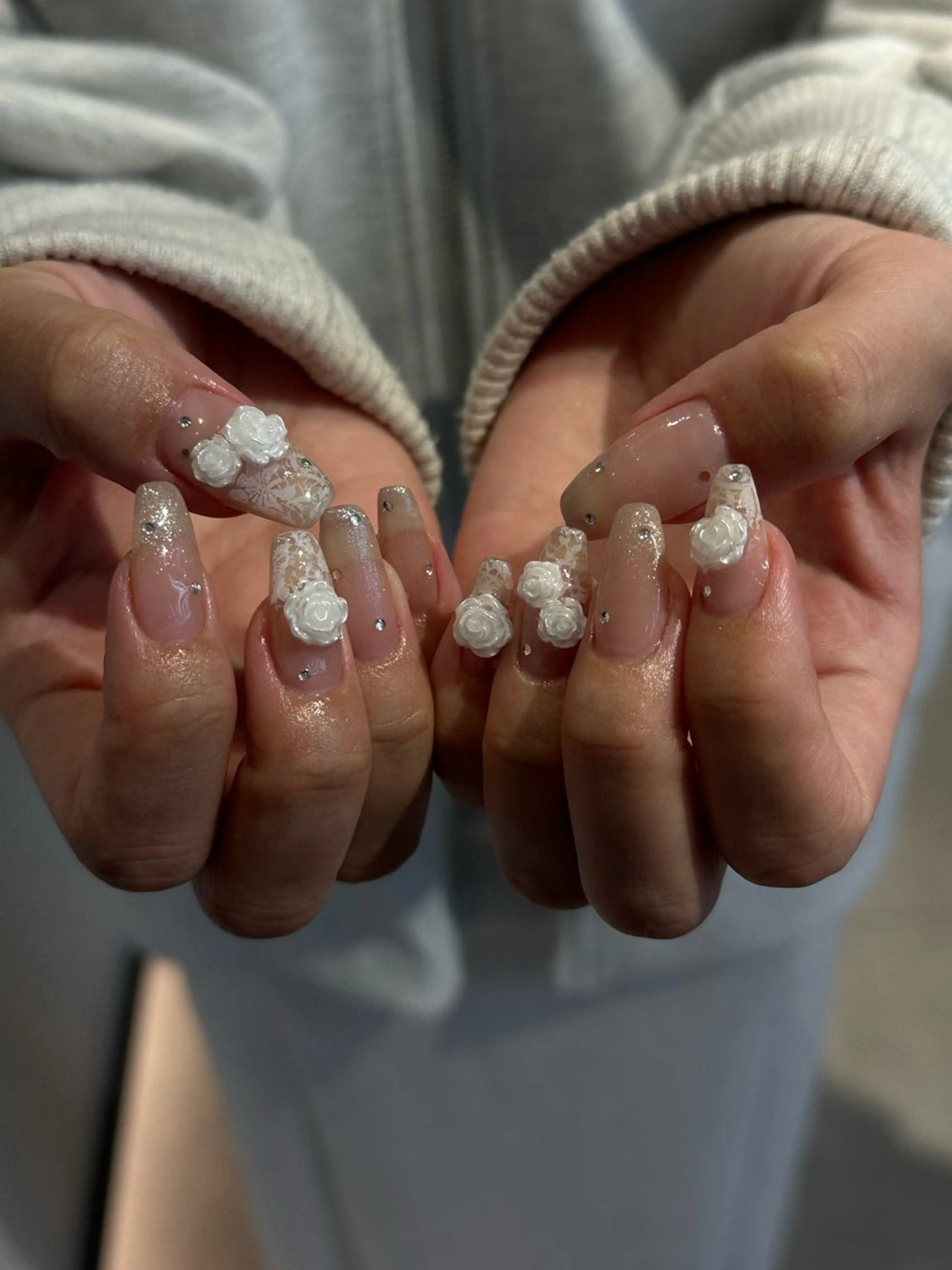 ネイル ハイトーン特化 pepe🎀のヘアスタイル