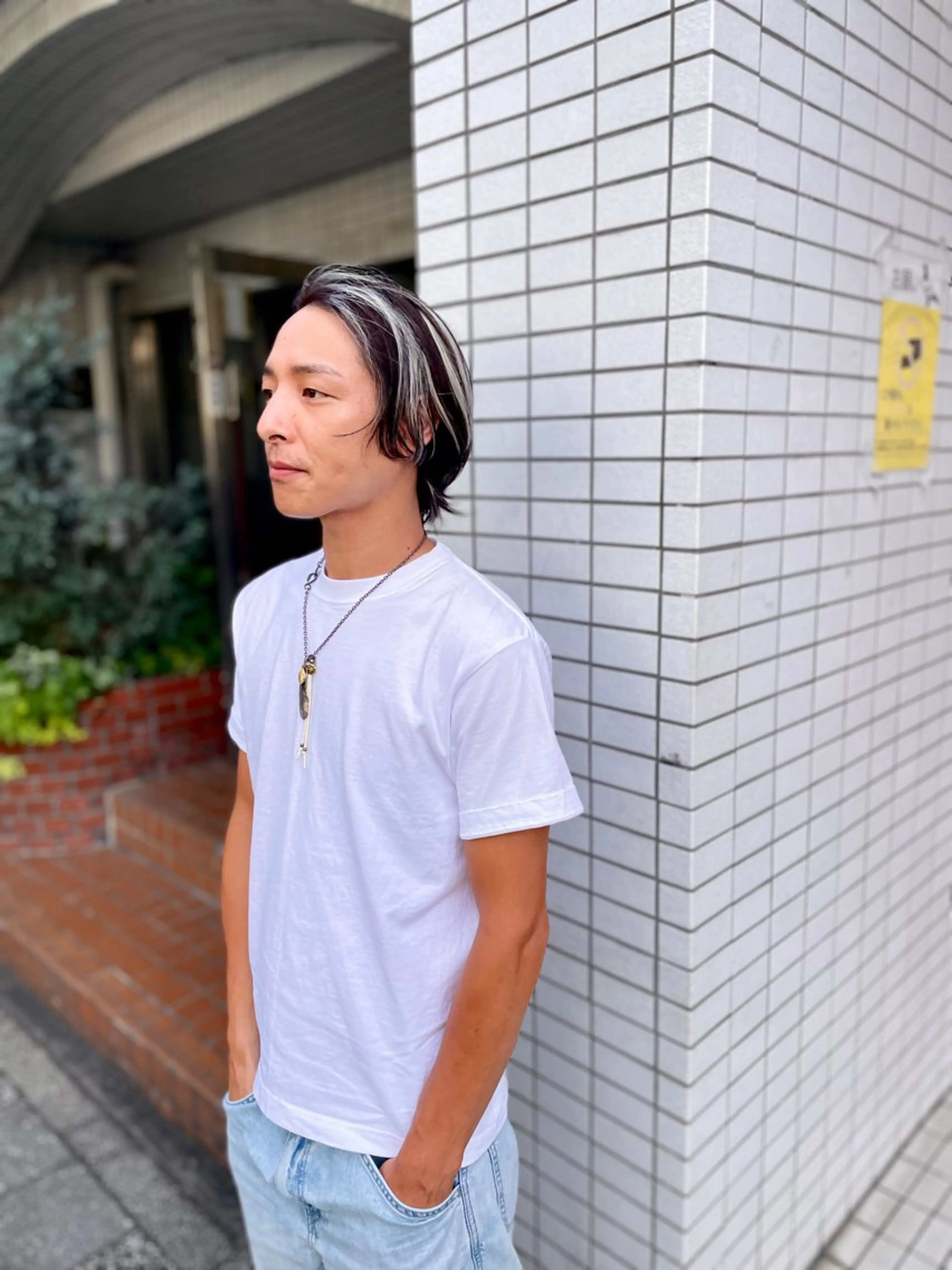 カラー ハイライトカラー Cure2所属・🌈白いハイライト 🌈 🐶ノザワ🐶のヘアスタイル