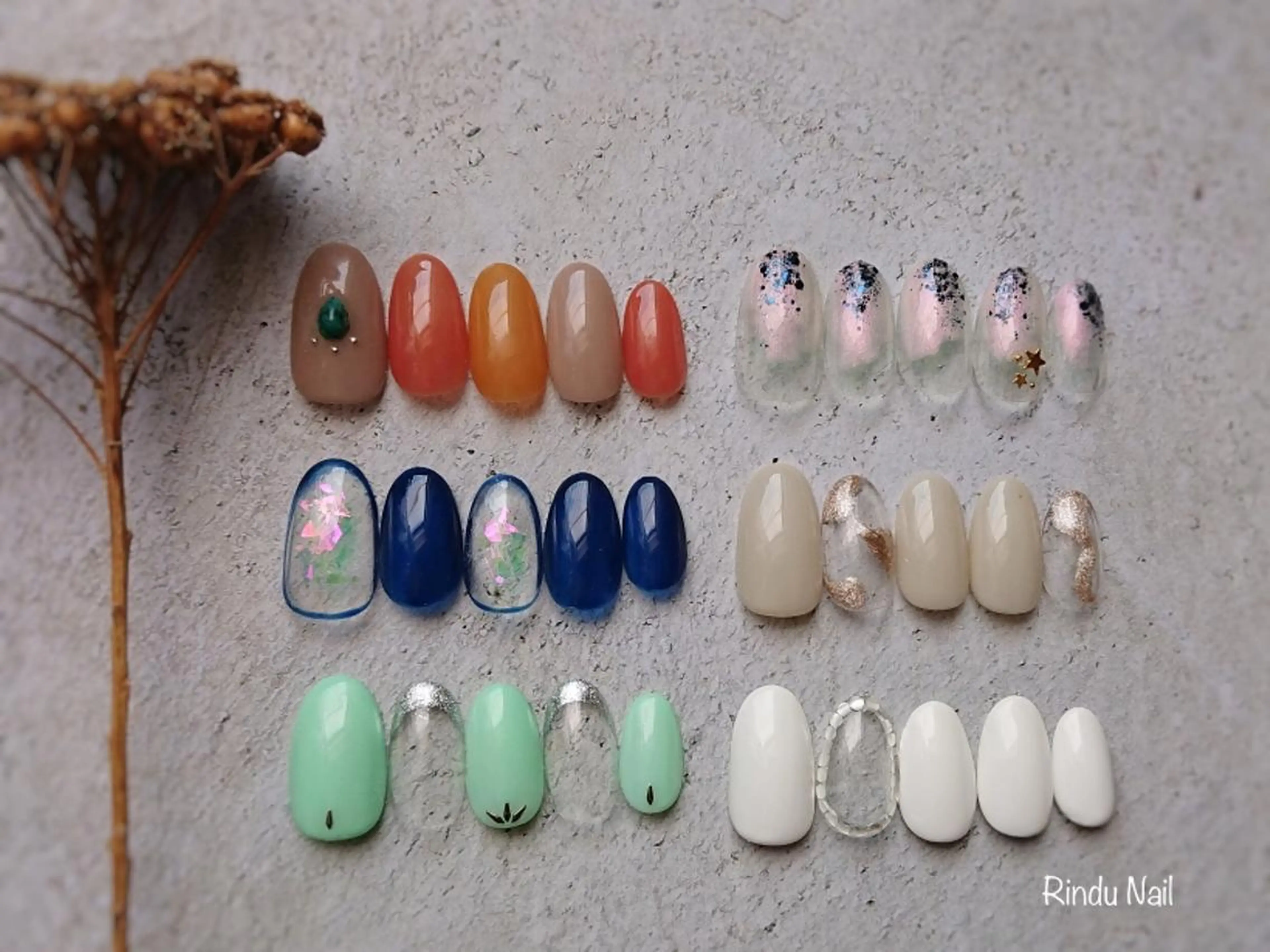 ネイル ハンドネイル Rindu Nail 名駅miniのネイルデザイン