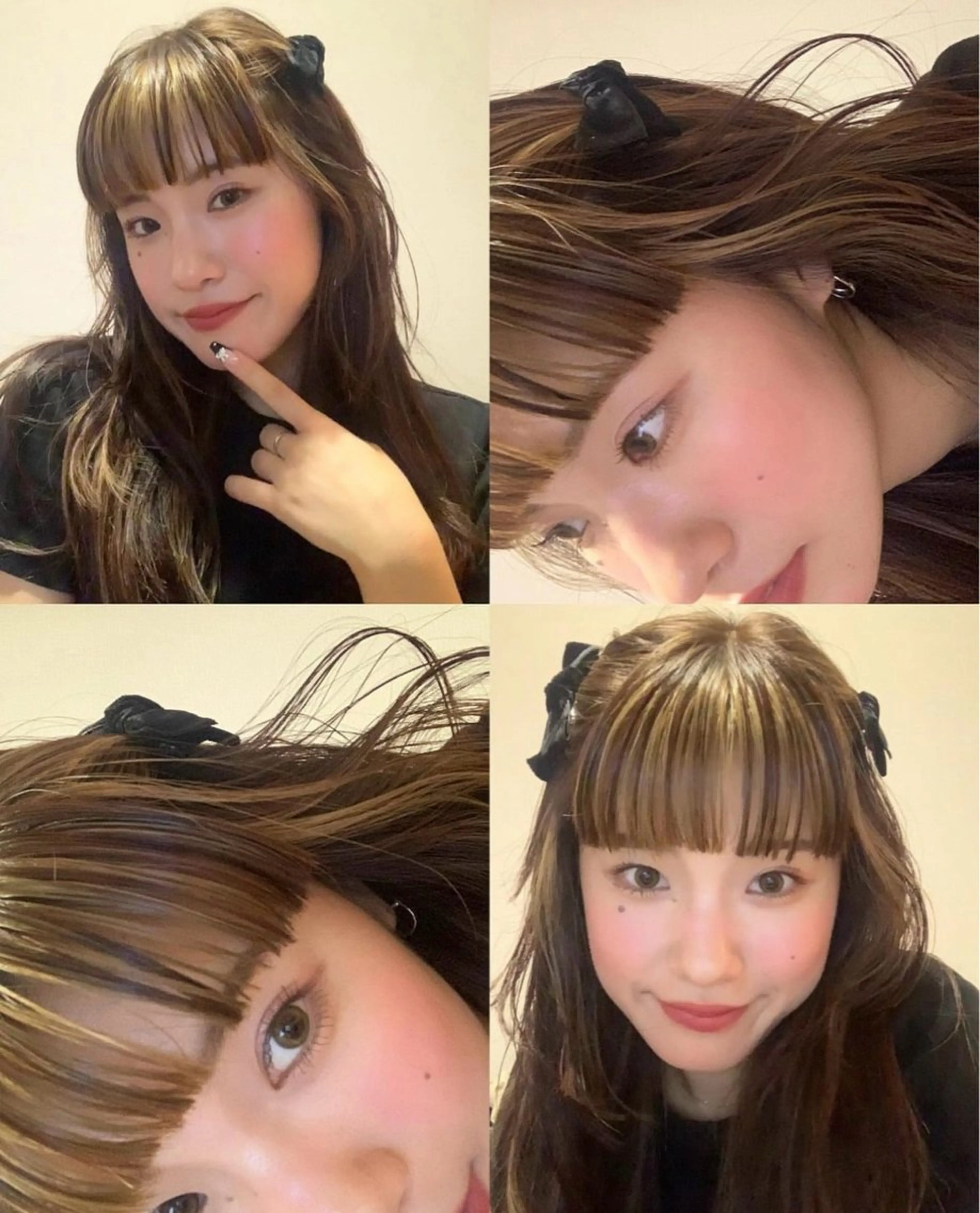 ロング カラー ブリーチ デザインカラー ハイライトカラー インナーカラー メッシュ ヘアカラー DEAN 名駅 YUHIのヘアスタイル