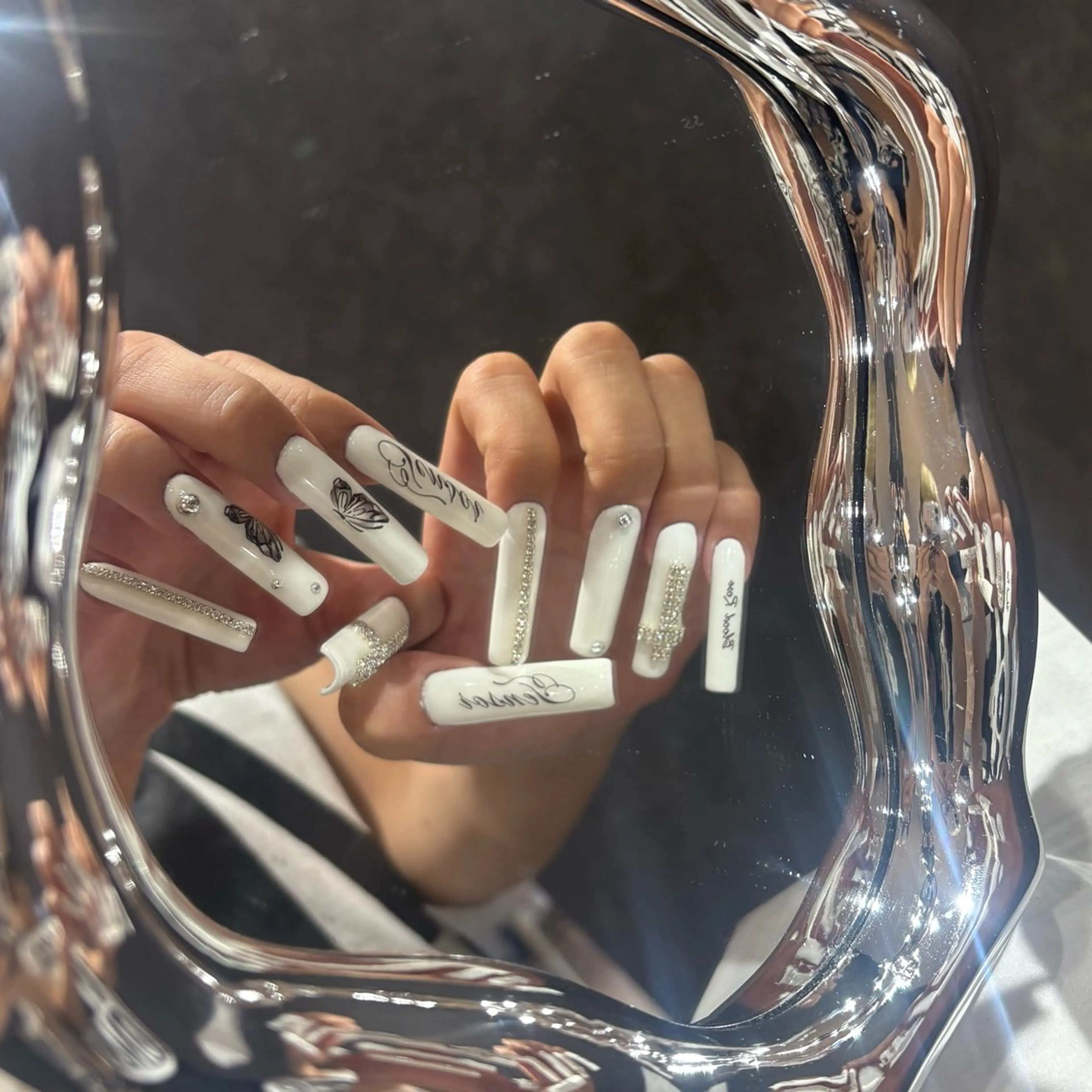 【1年以上経験、上級持ち者】〈オフ込チップ長さ出し•長さはMAXまで◎>180分パーツつけ放題の写真