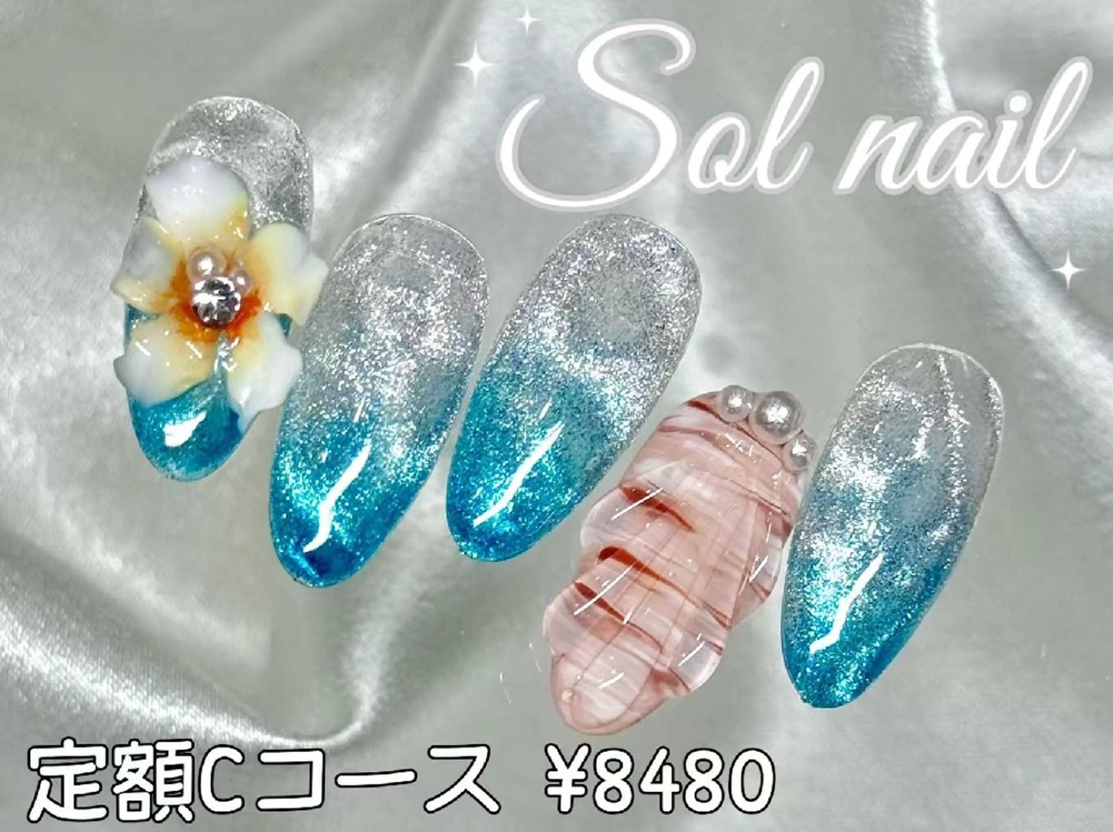 ネイル ハンドネイル パラジェル＆フィルイン取り扱いサロンSol Nail所属・Sol Nail ミネのネイルデザイン