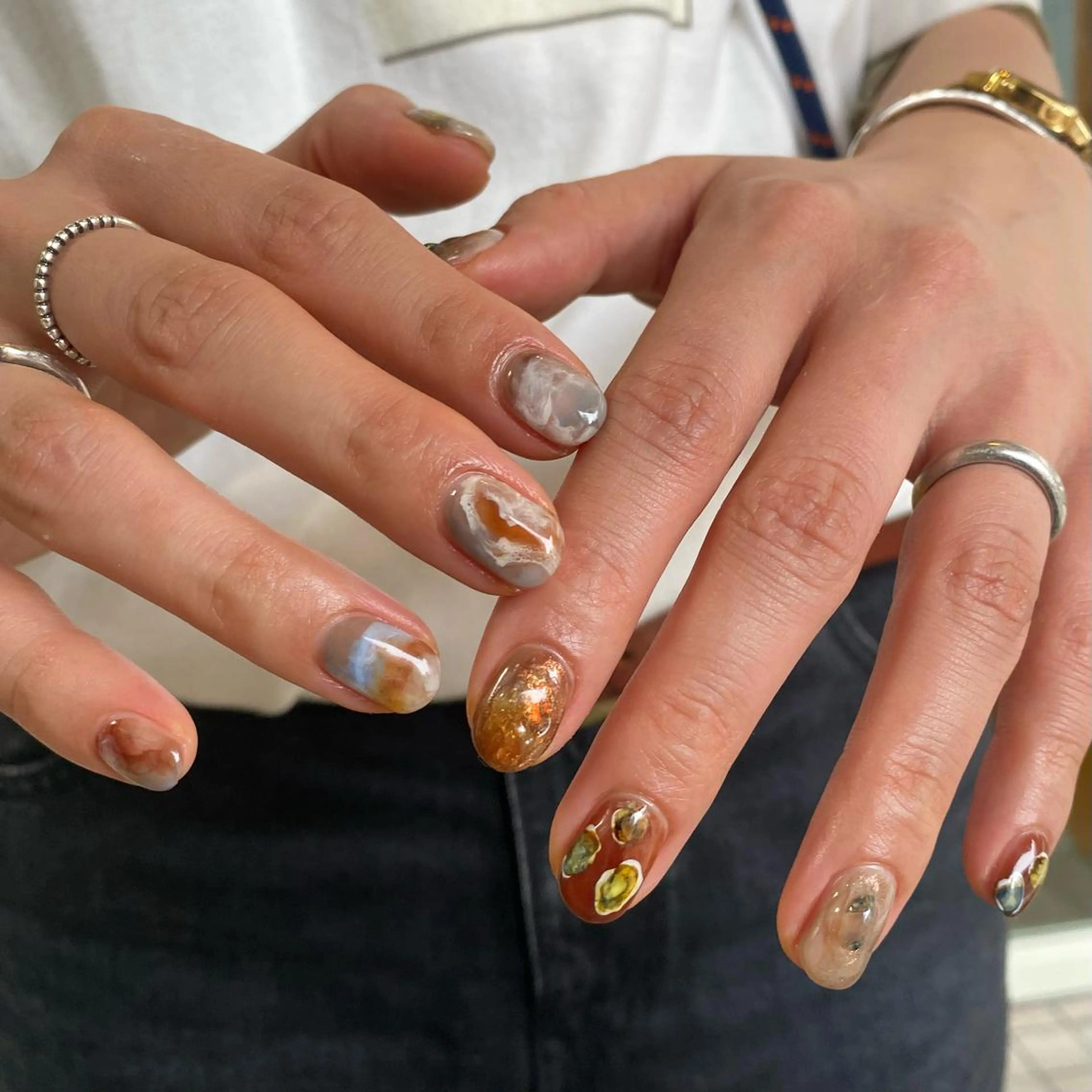 ネイル ハンドネイル nable.所属・栗林 実莉のネイルデザイン