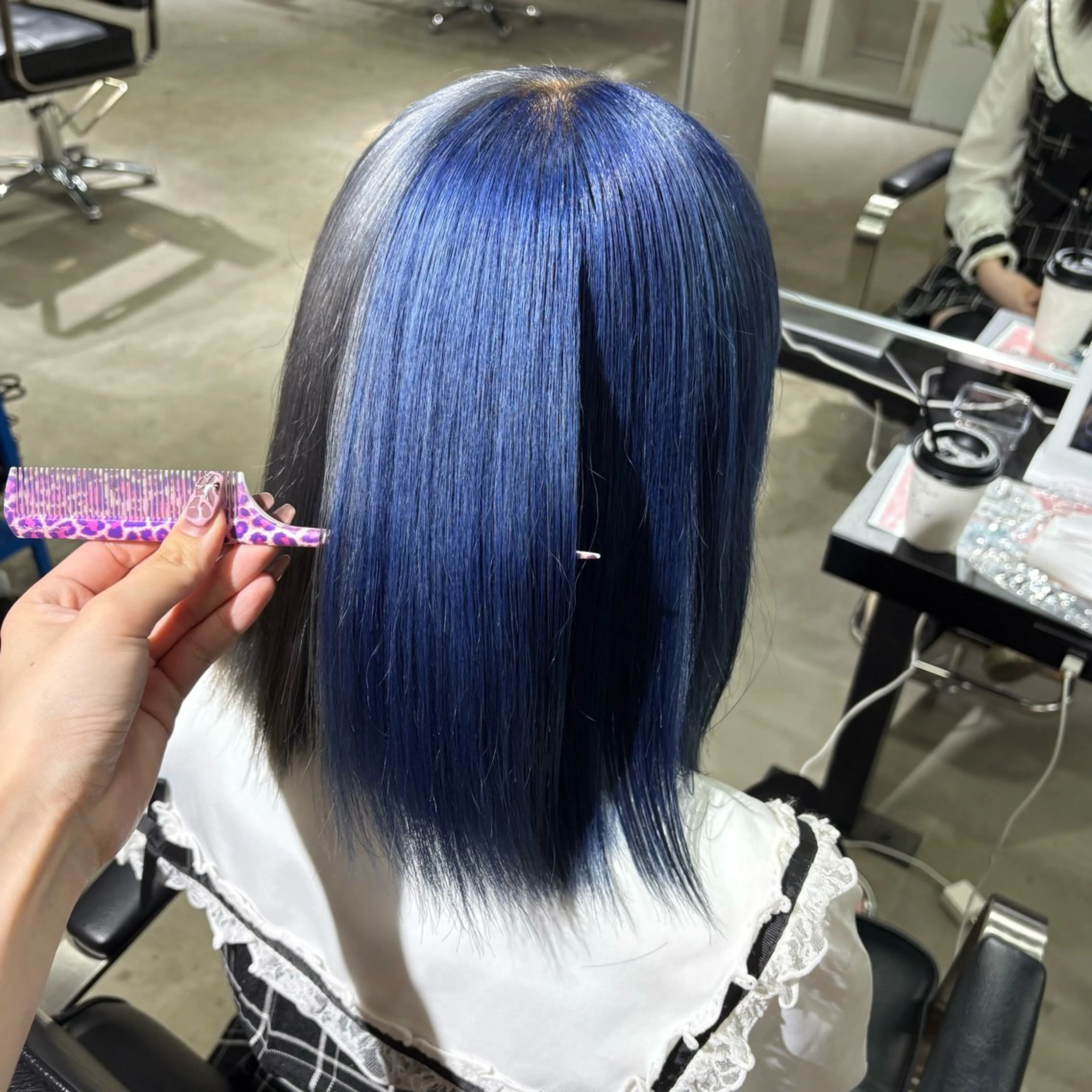 ミディアム カラー ブリーチ ケアブリーチ ハイトーンカラー ★デザインカラー ハイトーン ももか★のヘアスタイル