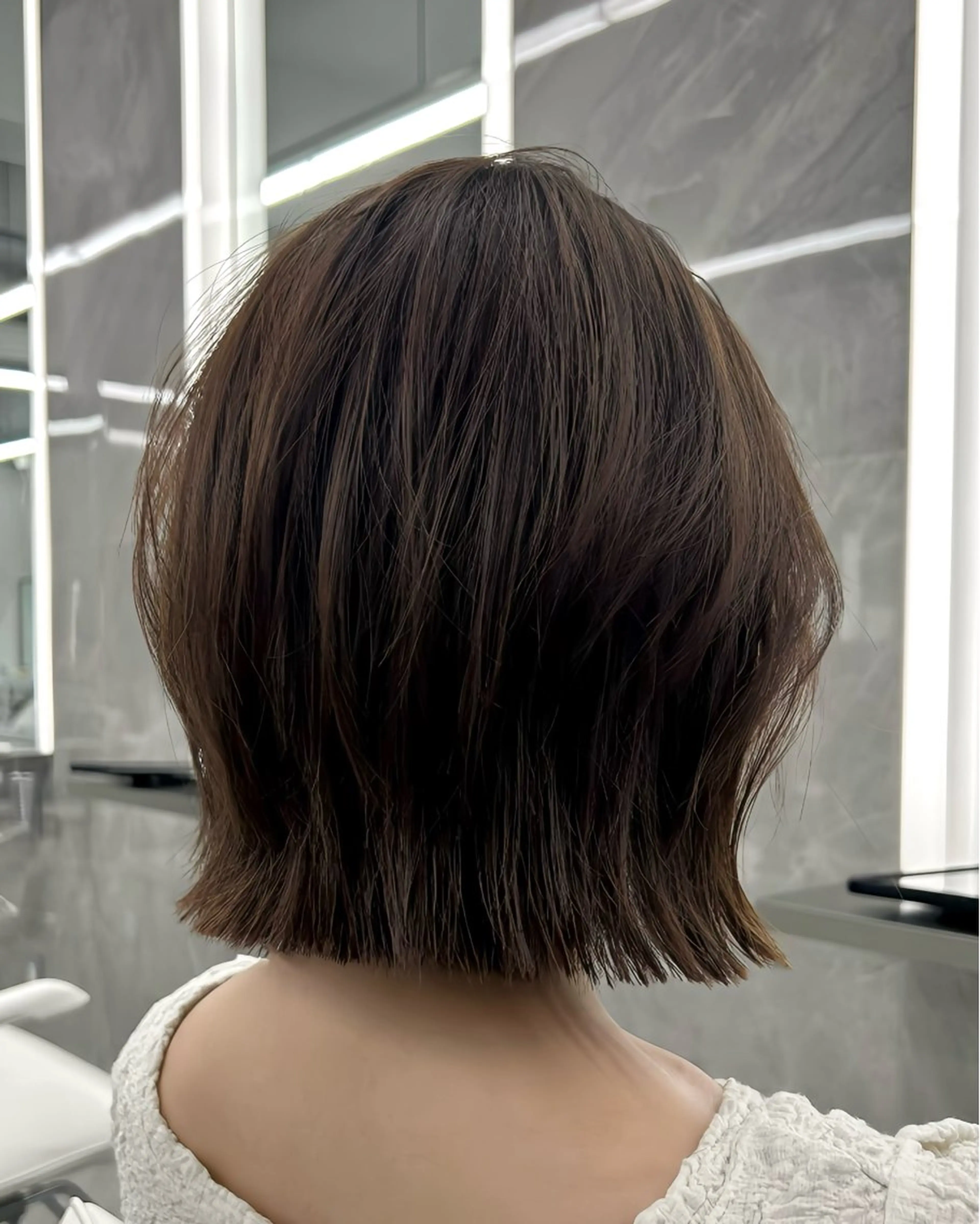 ショート 韓国顔まわり/前髪 /レイヤー/いつきのヘアスタイル