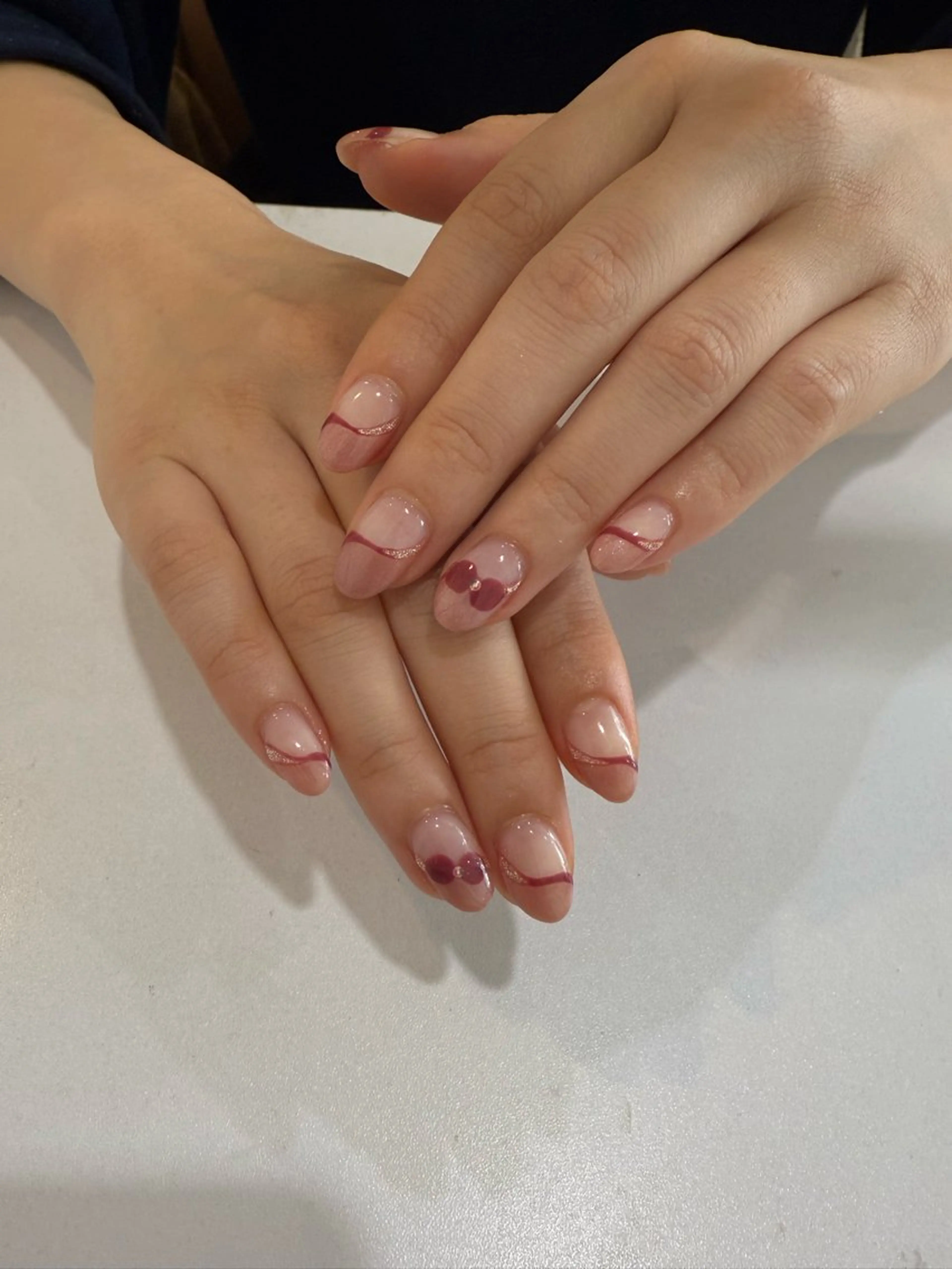 ネイル Blue Reef 四谷三丁目所属・たかの はづきのネイルデザイン