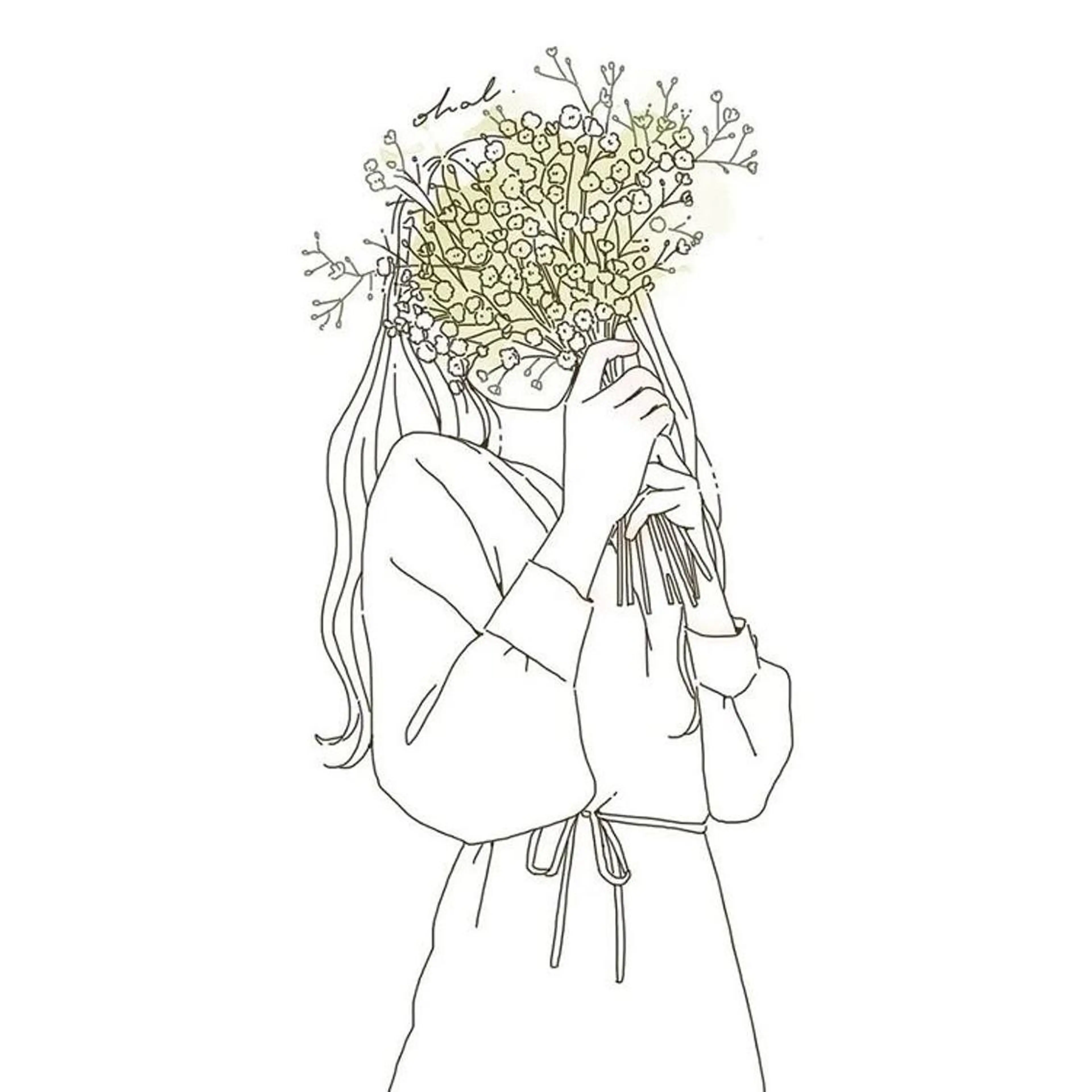 ロング GIEN 末吉 海斗のヘアスタイル