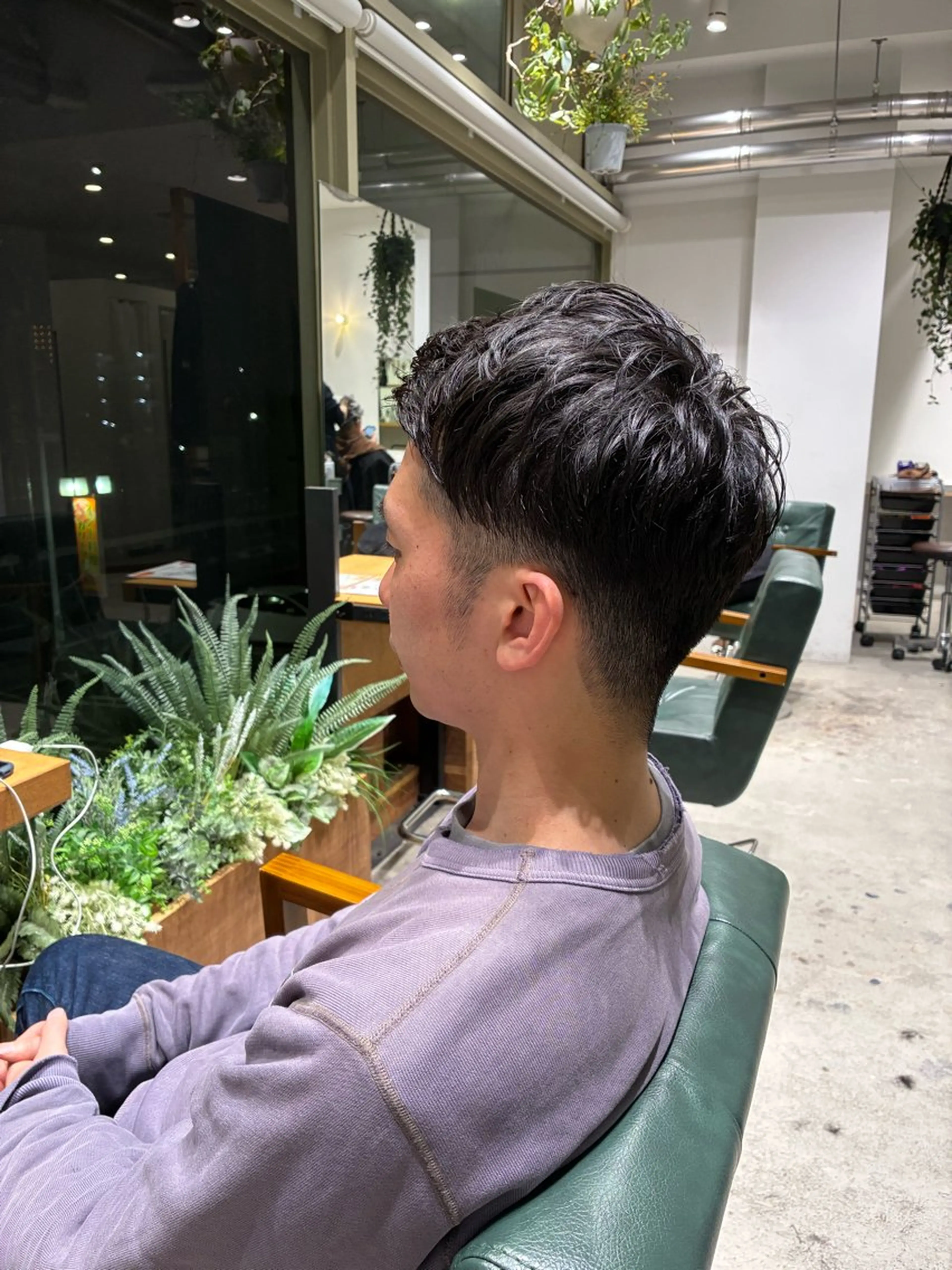 メンズ 平松 里穗のヘアスタイル