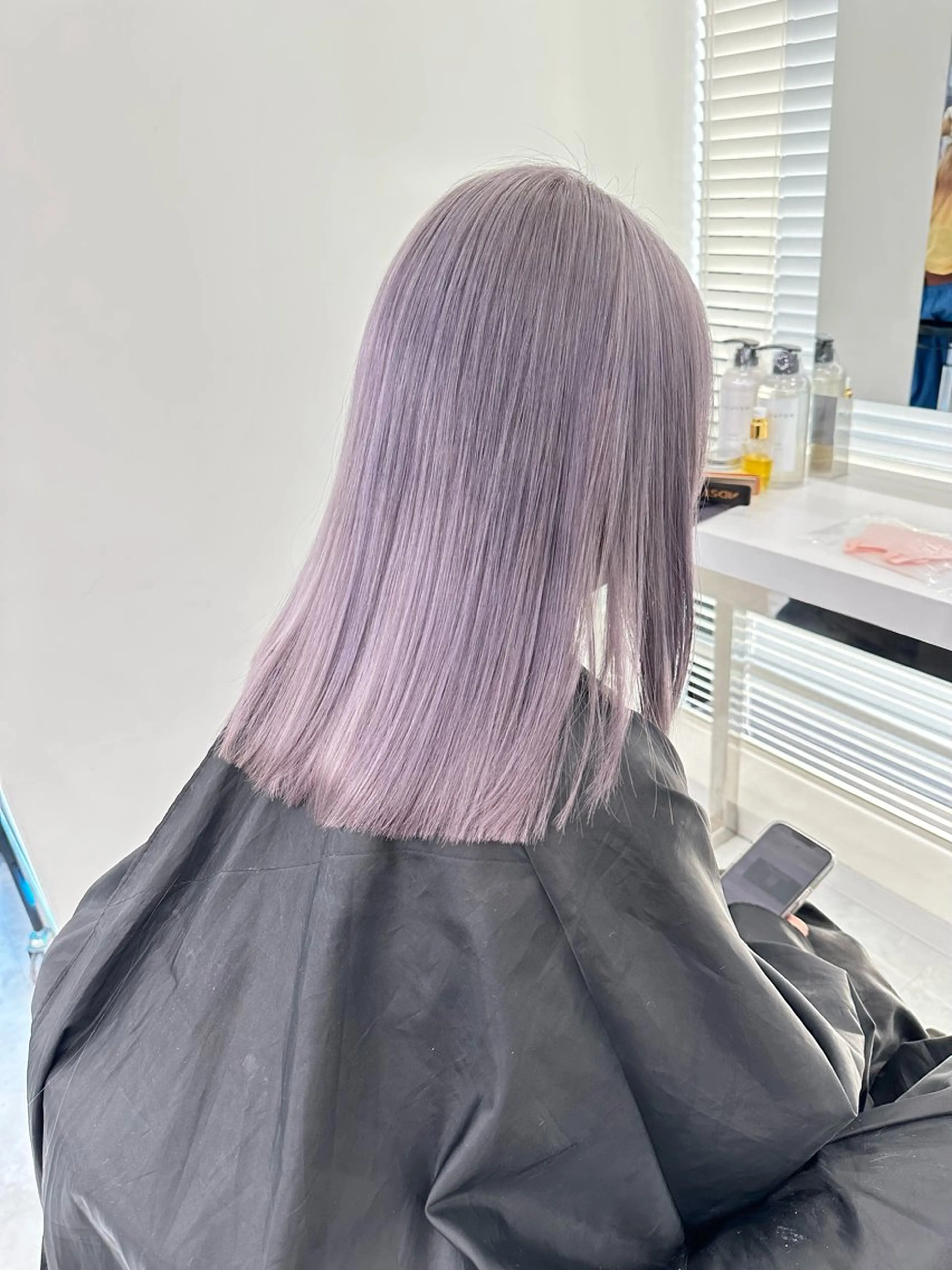 ロング カラー ヘアカラー トリートメント ヘッドスパ ヘアセット ♡上品韓国髪♡ブラ ウン/SAYATOのヘアスタイル