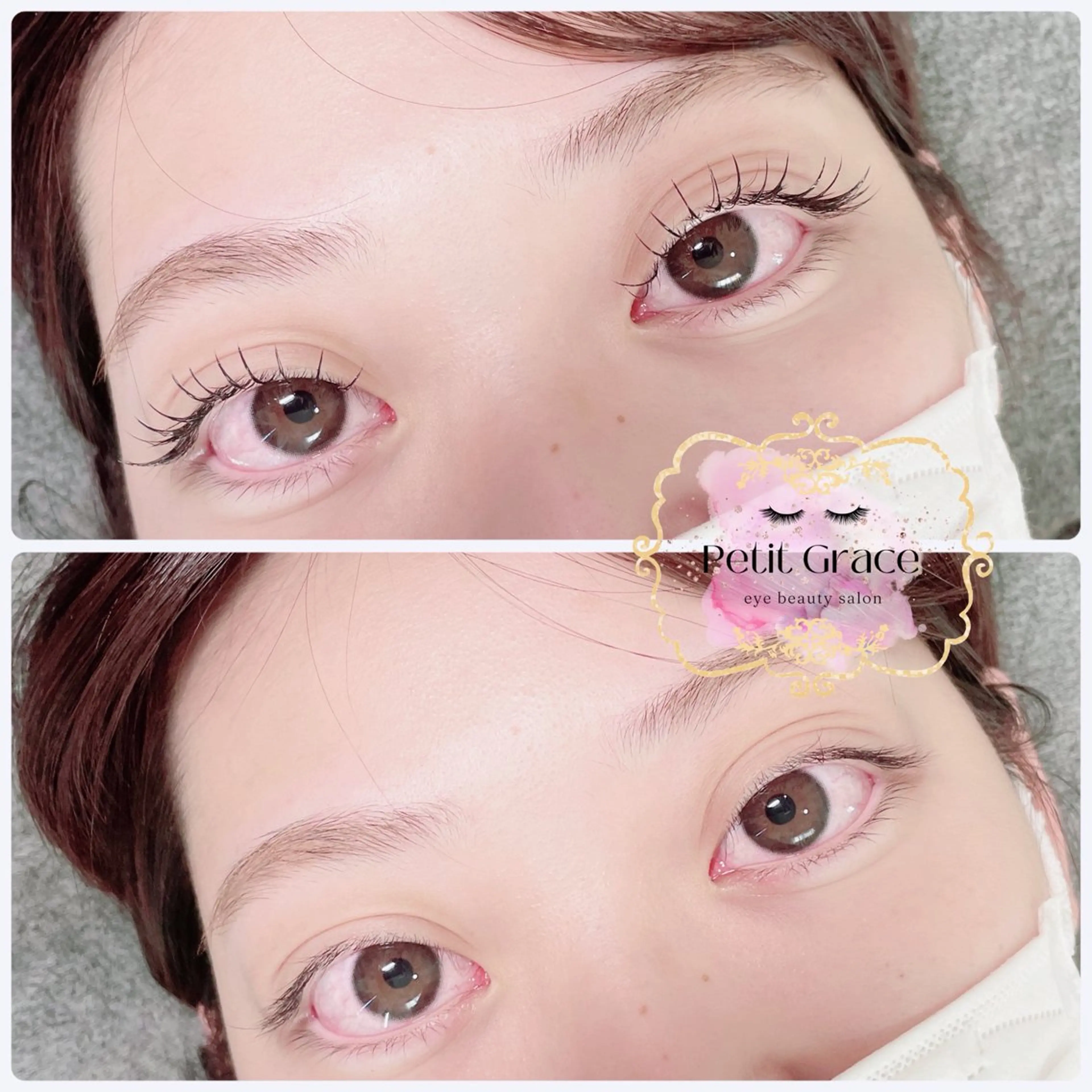 マツエク・マツパ フラットラッシュ Petit graceのマツエク・マツパデザイン