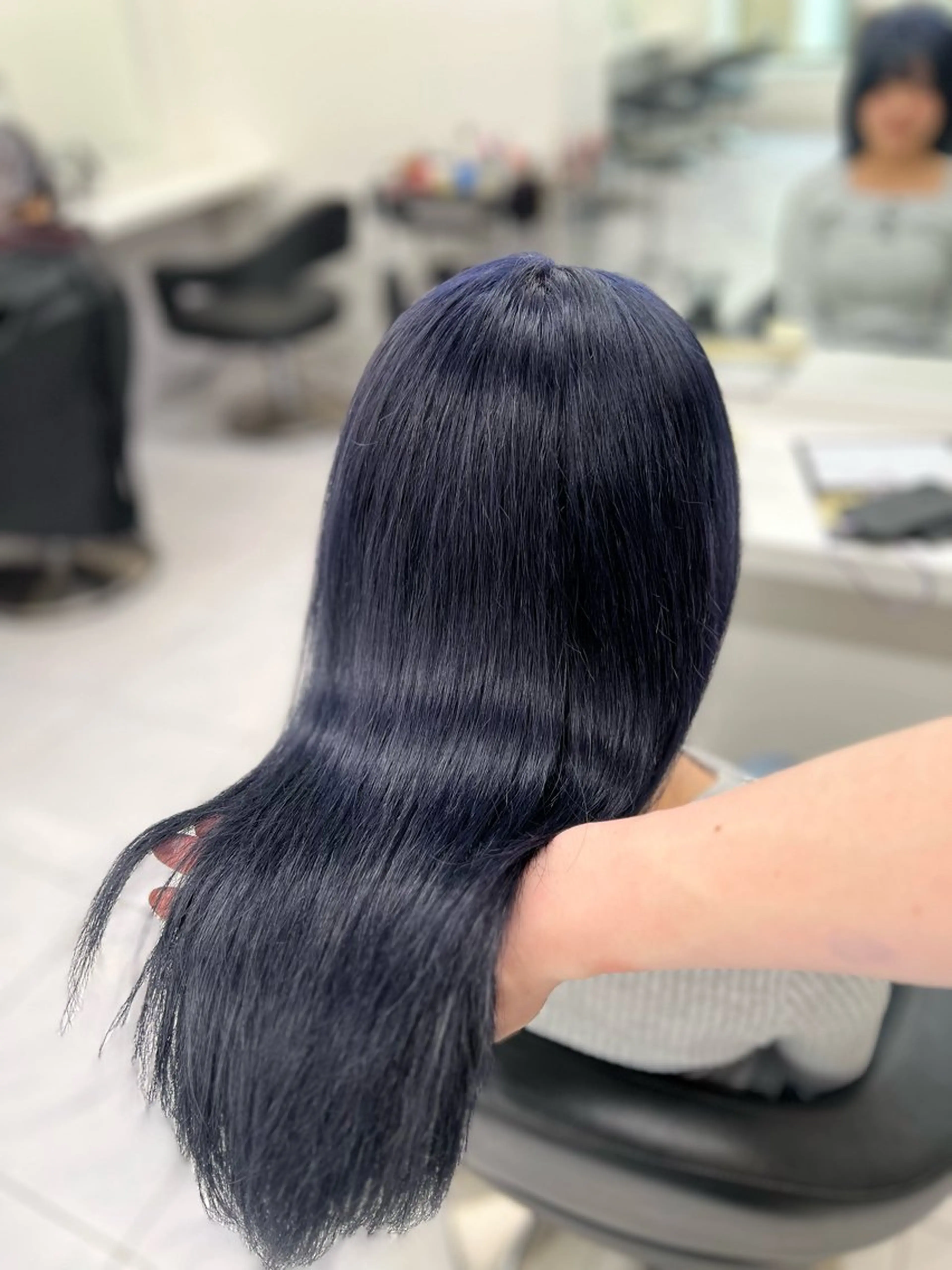 ロング カラー ヘアアレンジ カット ヘアカラー トリートメント ヘッドスパ ヘアセット 透明感×韓流ハイ トーン🫧RYUTAのヘアスタイル