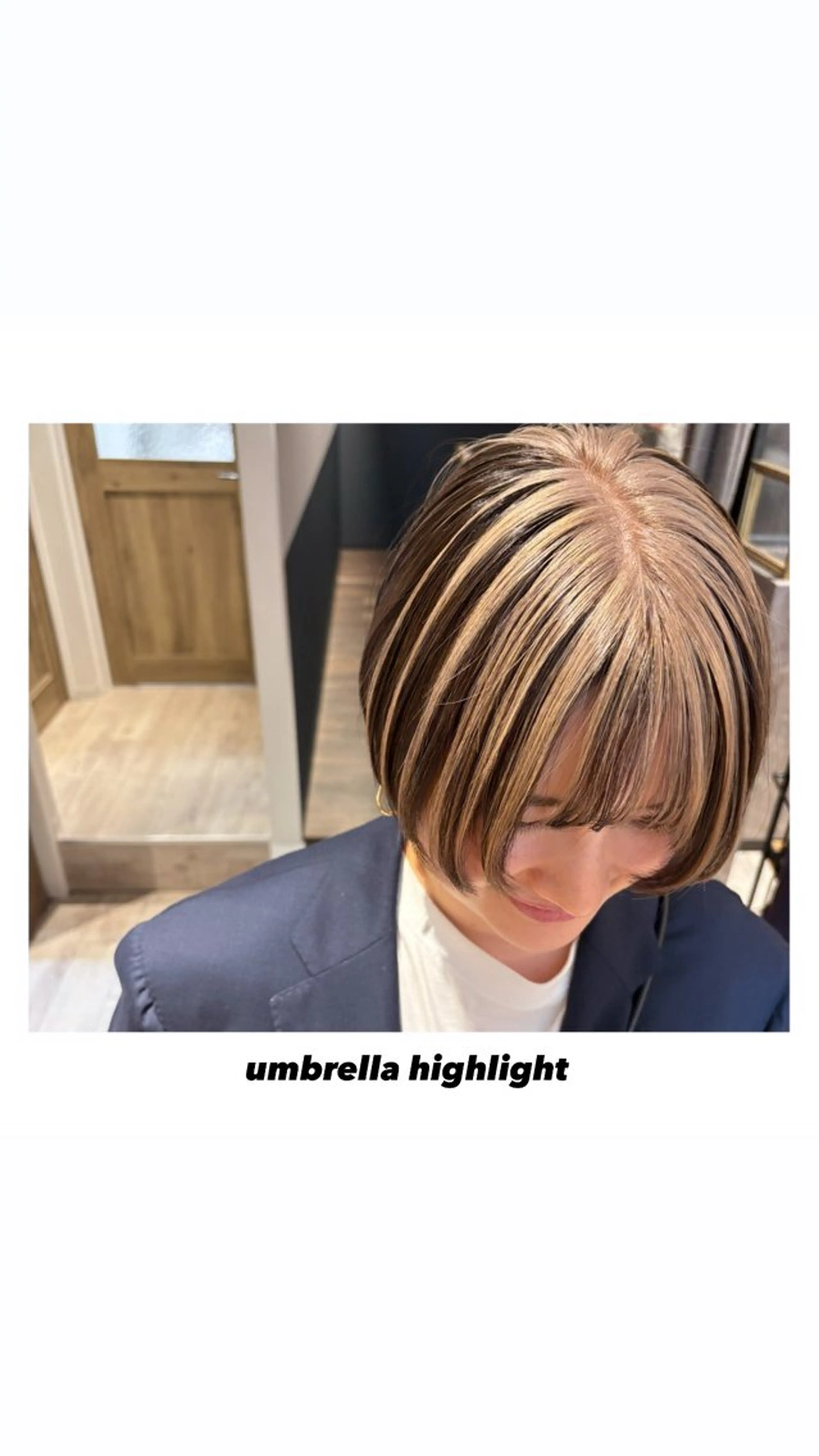 ショート カラー ブリーチ デザインカラー ハイライトカラー ハイライト ショートヘア ヘアカラー トリートメント hiro【沿線で叶う 似合わせhair】のヘアスタイル