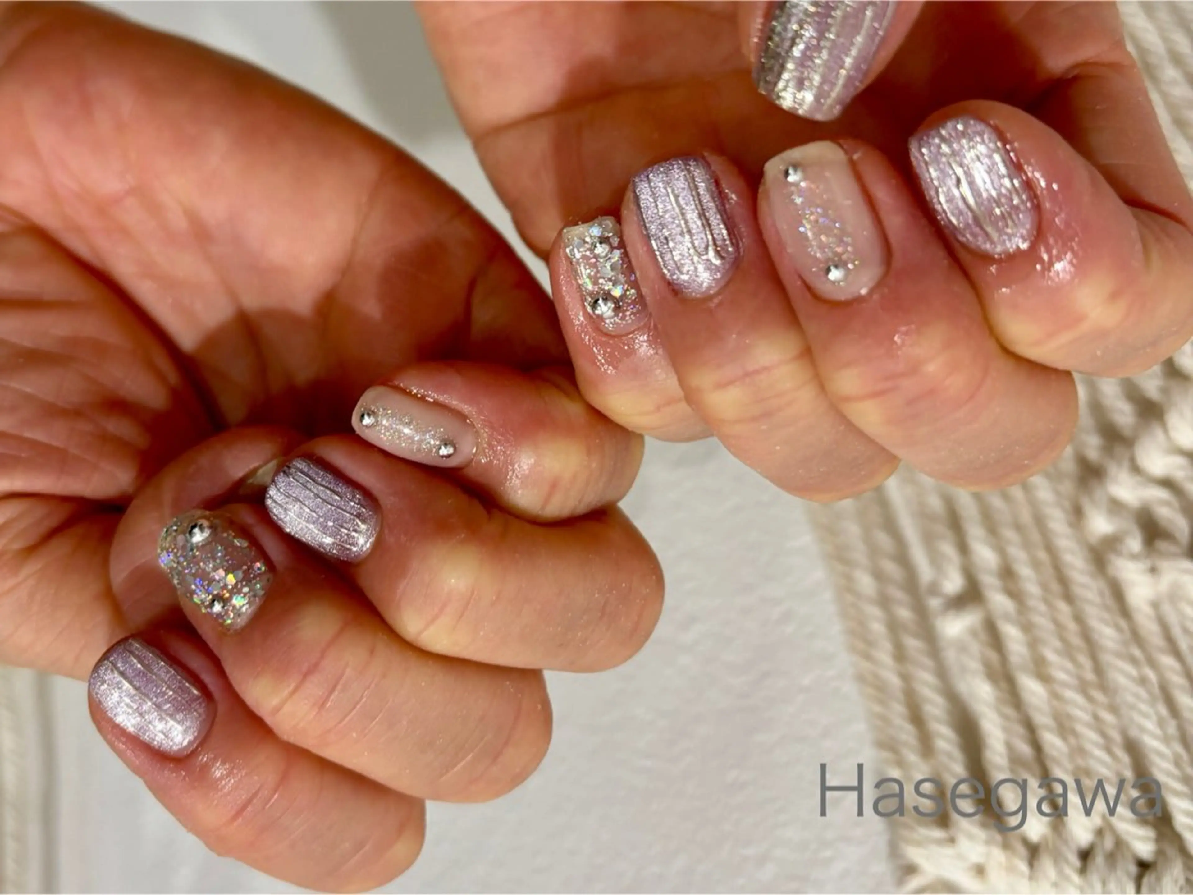 ネイル アートネイル マグネットネイル ハンドネイル DROP所属・DROP 長谷川のネイルデザイン