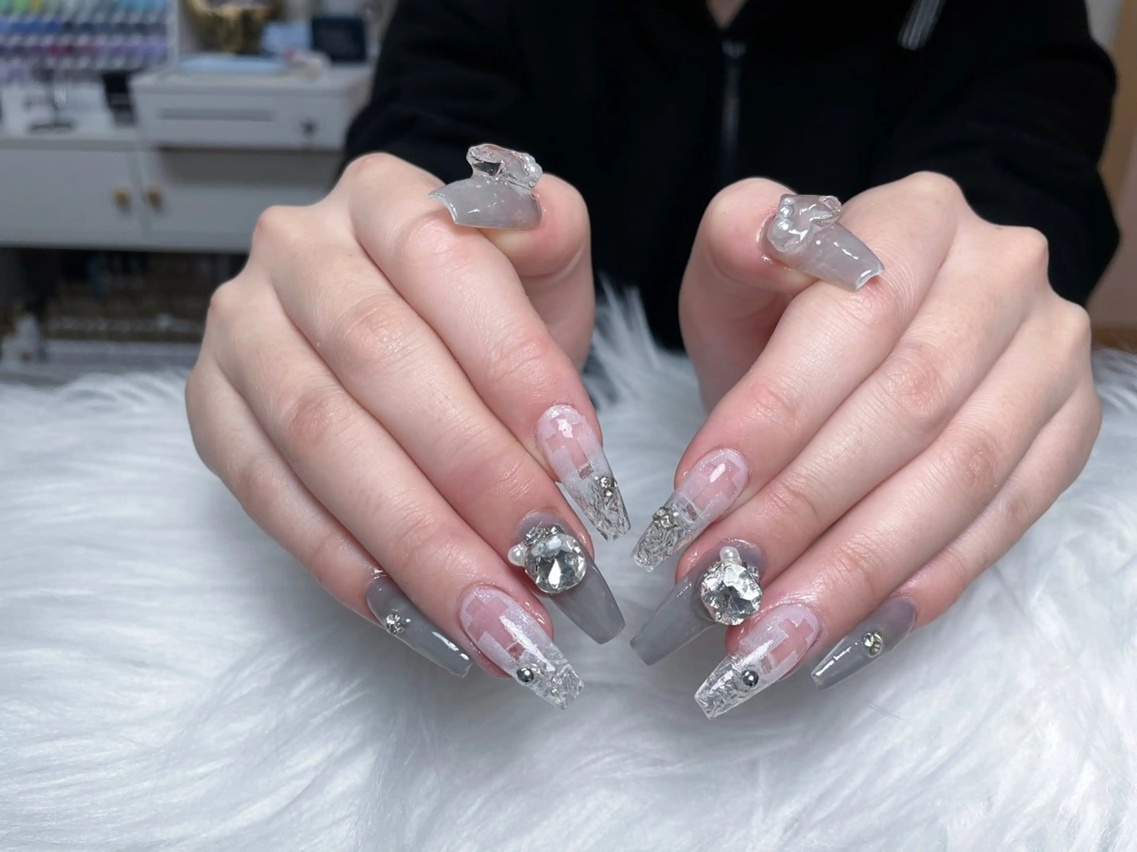 ネイル ハンドネイル Kanao_ CloudyChanのネイルデザイン