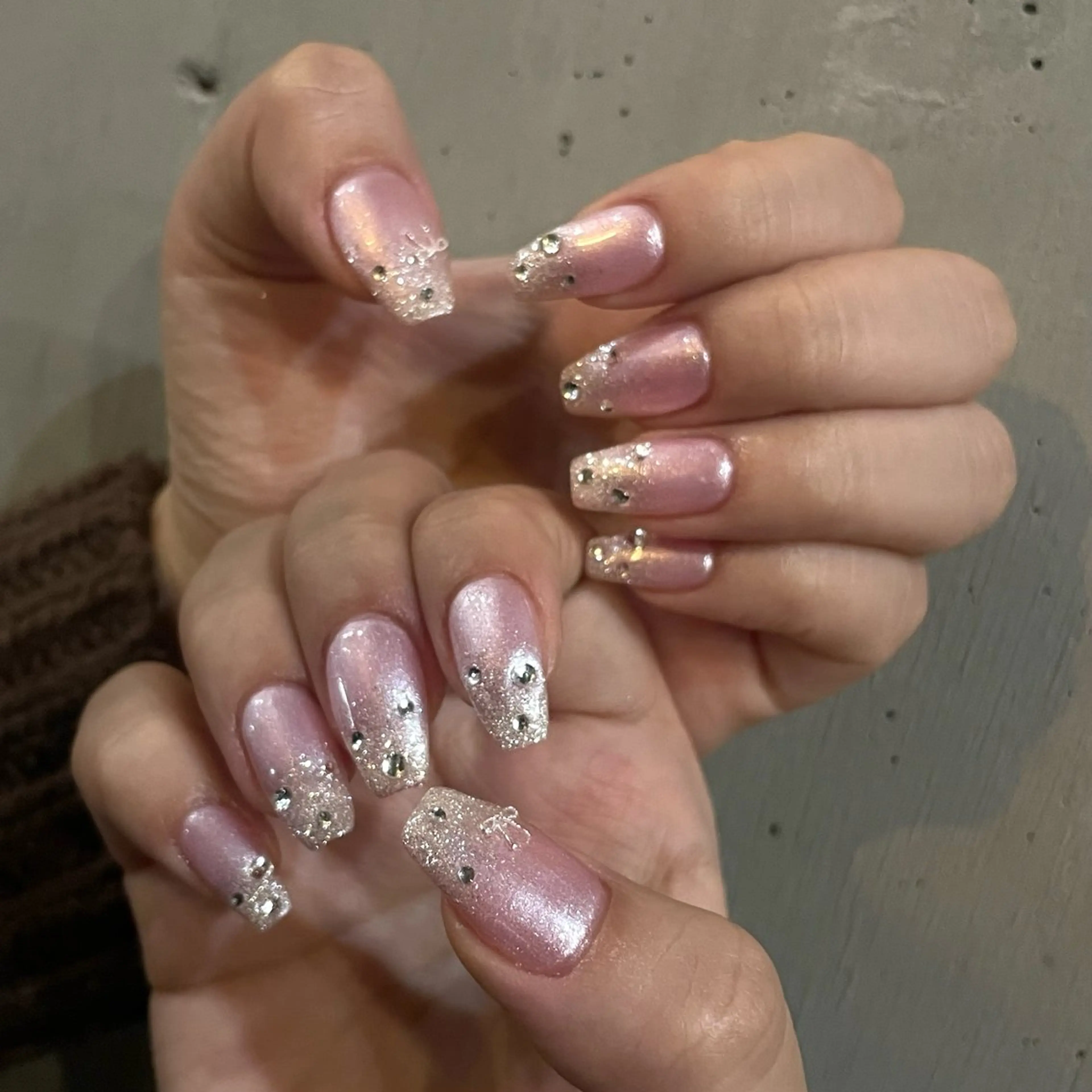 ネイル ホワイト IROHA NAIL Kurumi🪽🫧のネイルデザイン