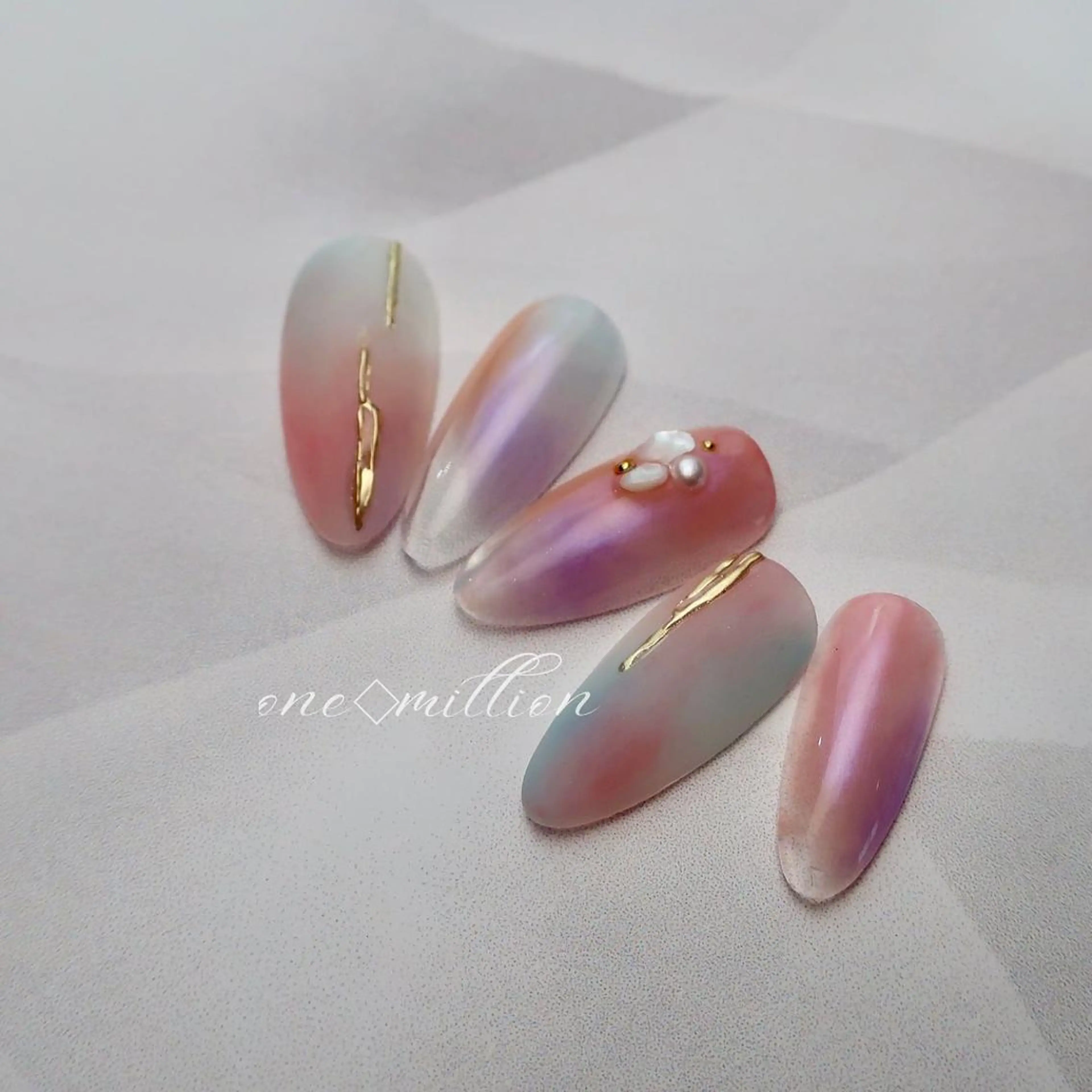 ネイル ハンドネイル nail salon ワンミリオンのネイルデザイン