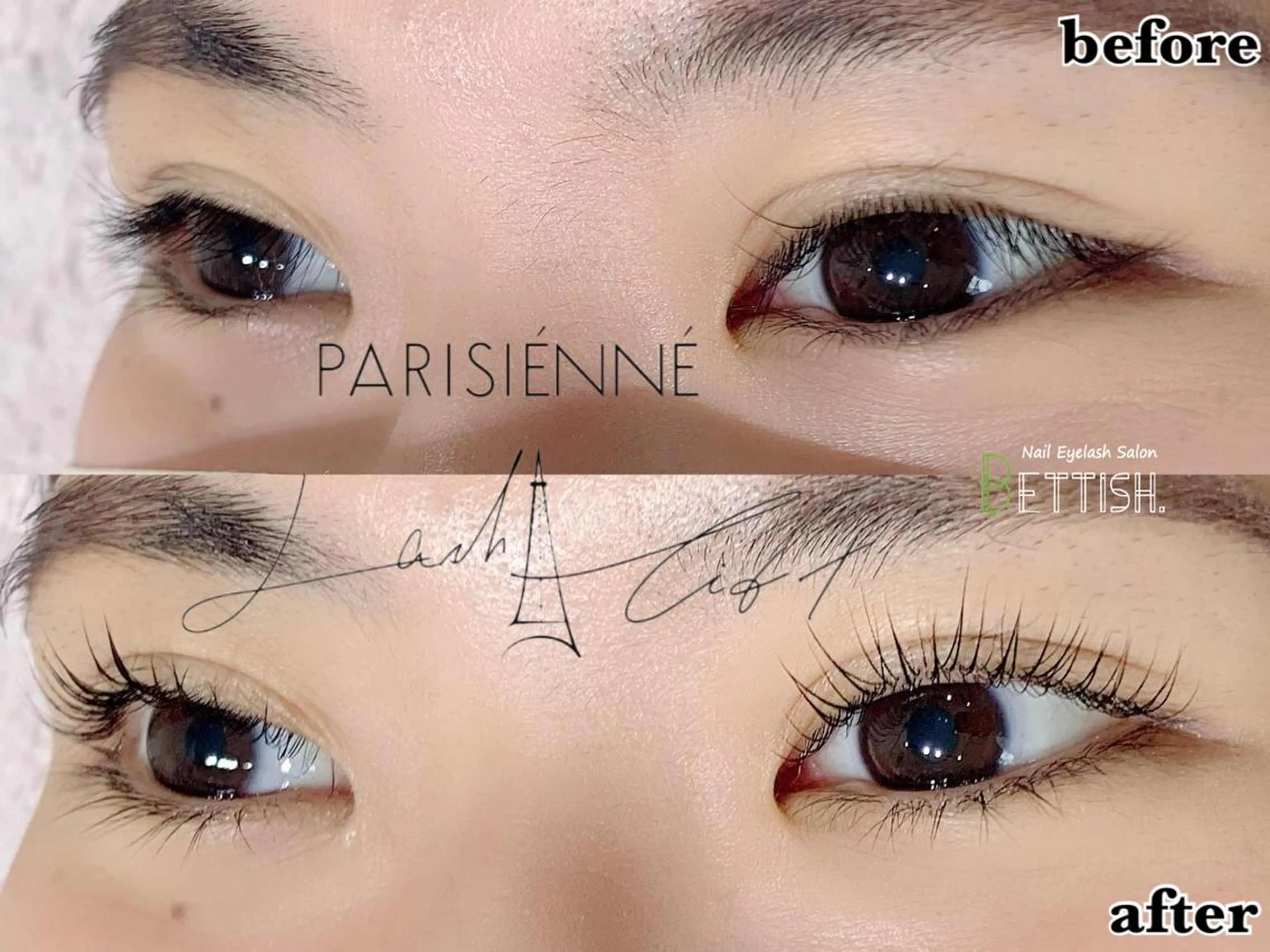 マツエク・マツパ マツパ BETTISH. HARUKA☺︎のマツエク・マツパデザイン