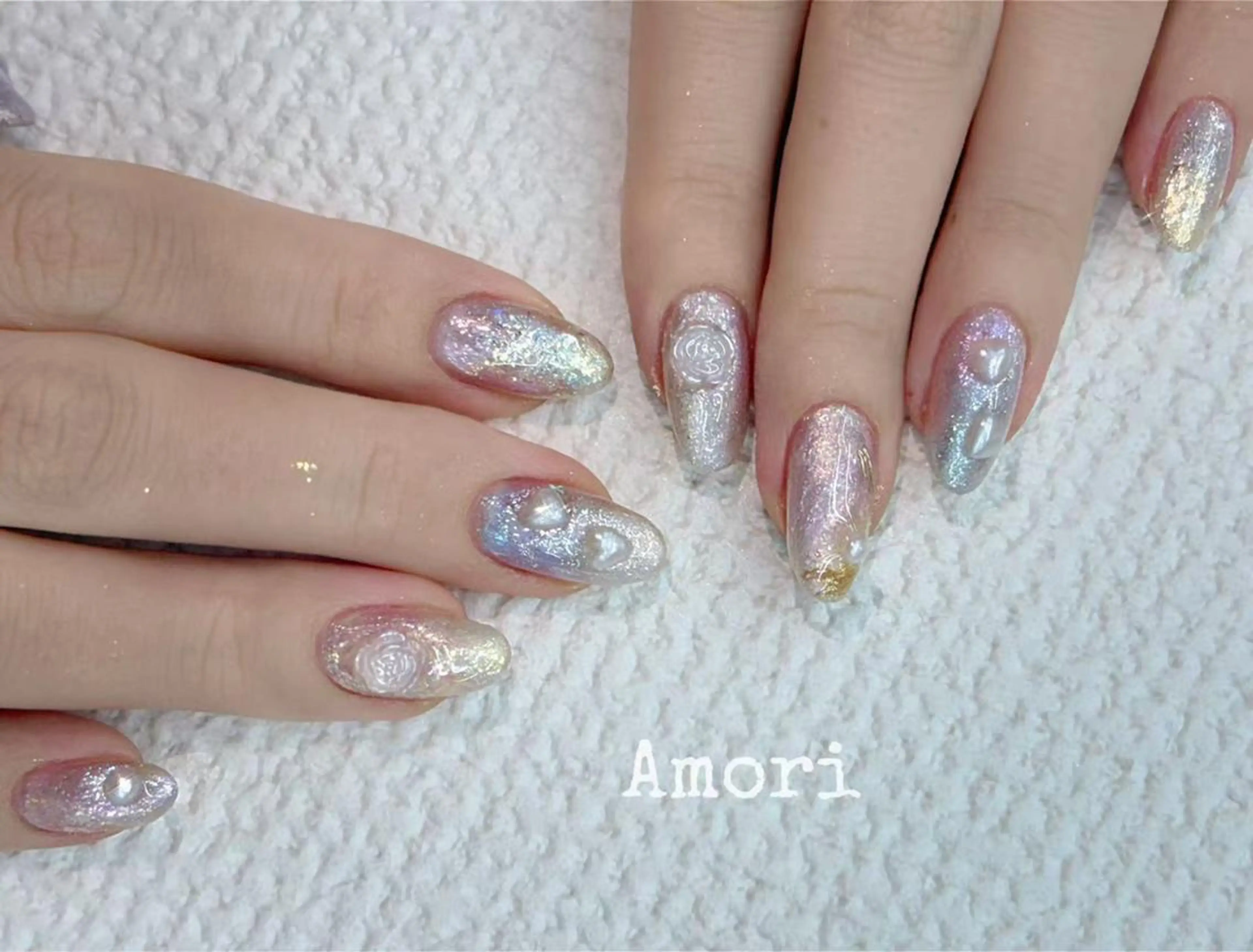 ネイル 佐藤 しおんのネイルデザイン