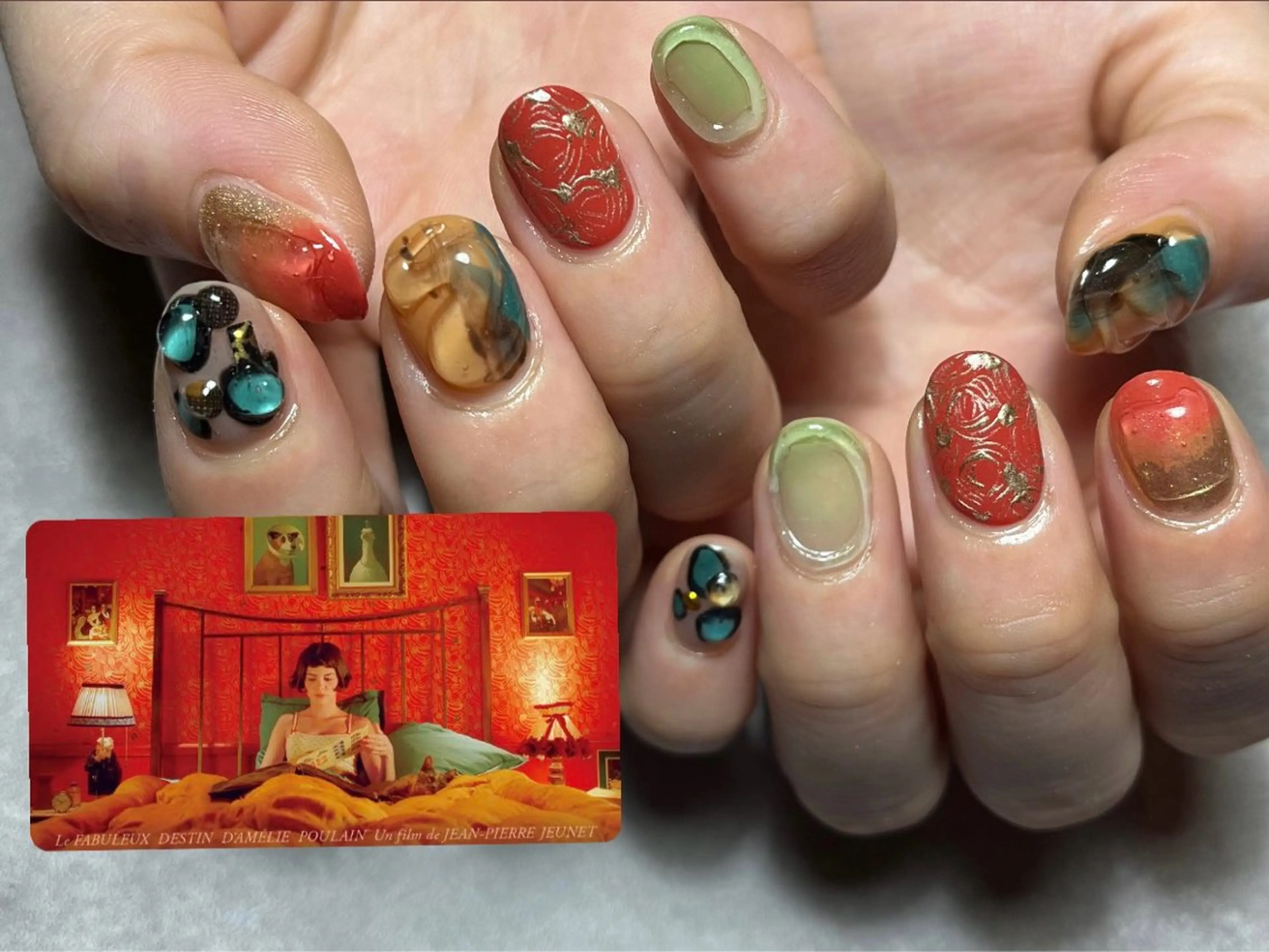 ネイル ハンドネイル アトリエ ○△□のネイルデザイン