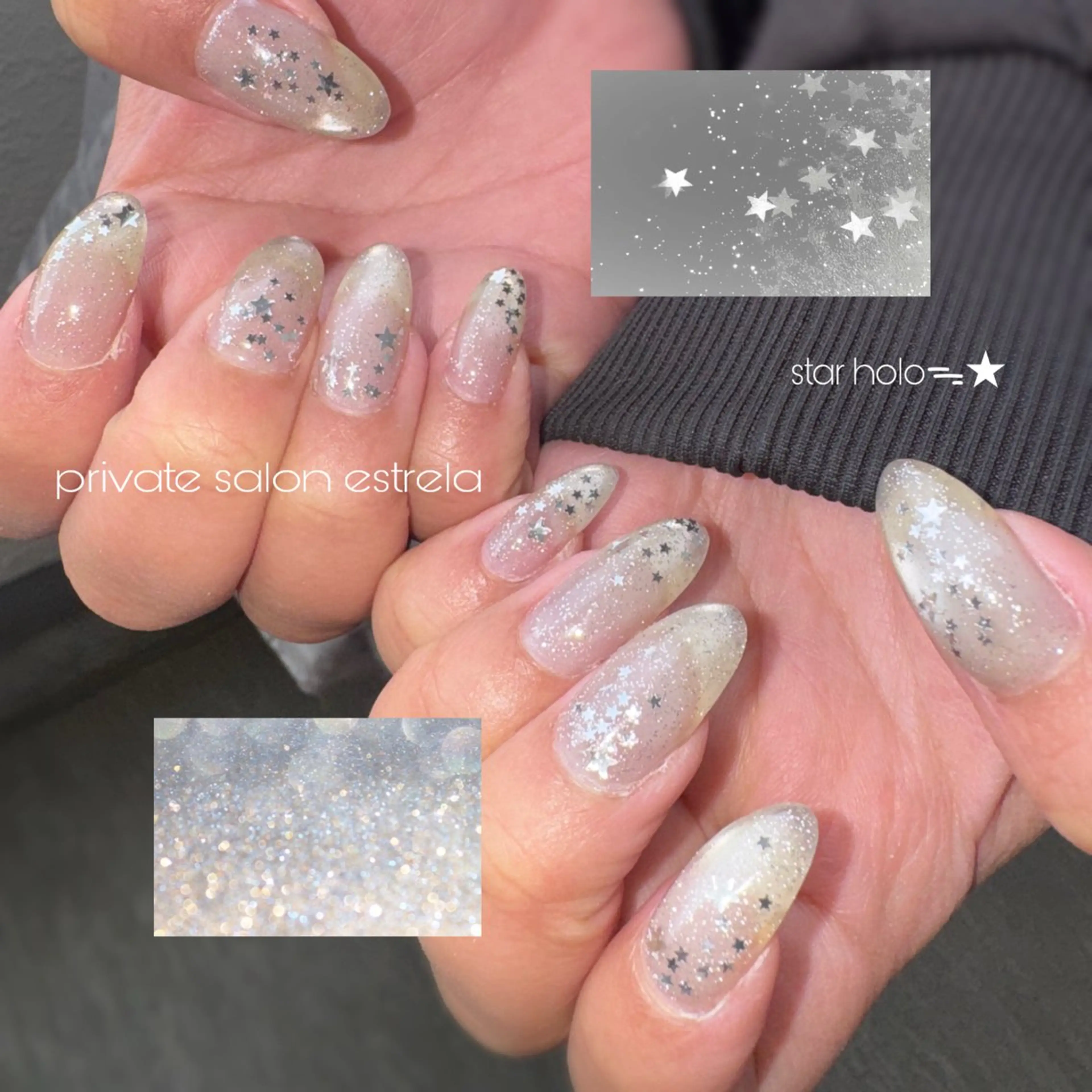 ネイル ハンドネイル estrela 🍑のネイルデザイン