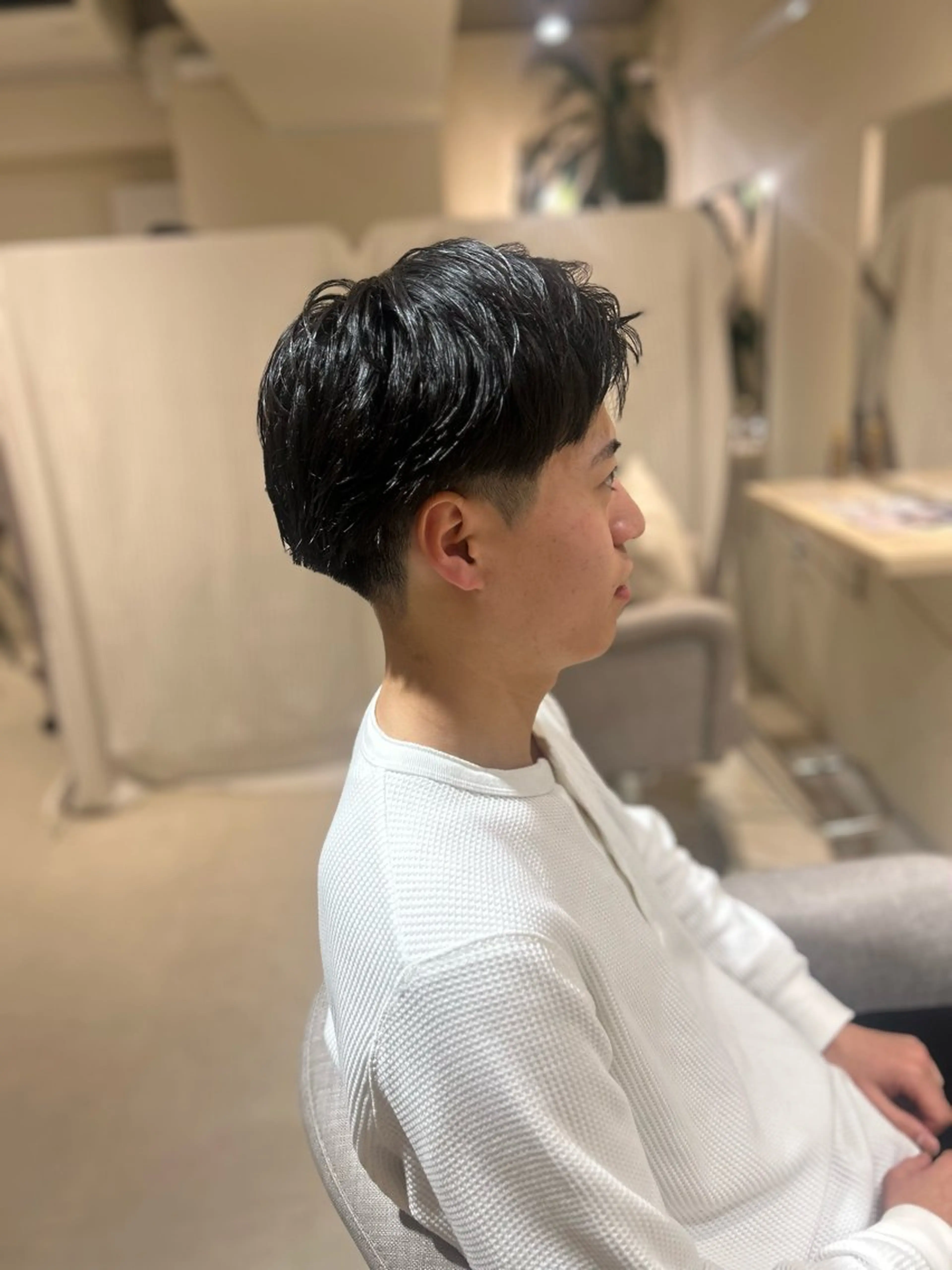 ショート パーマ ショートヘア ニュアンスパーマ 能地 菜々美のヘアスタイル