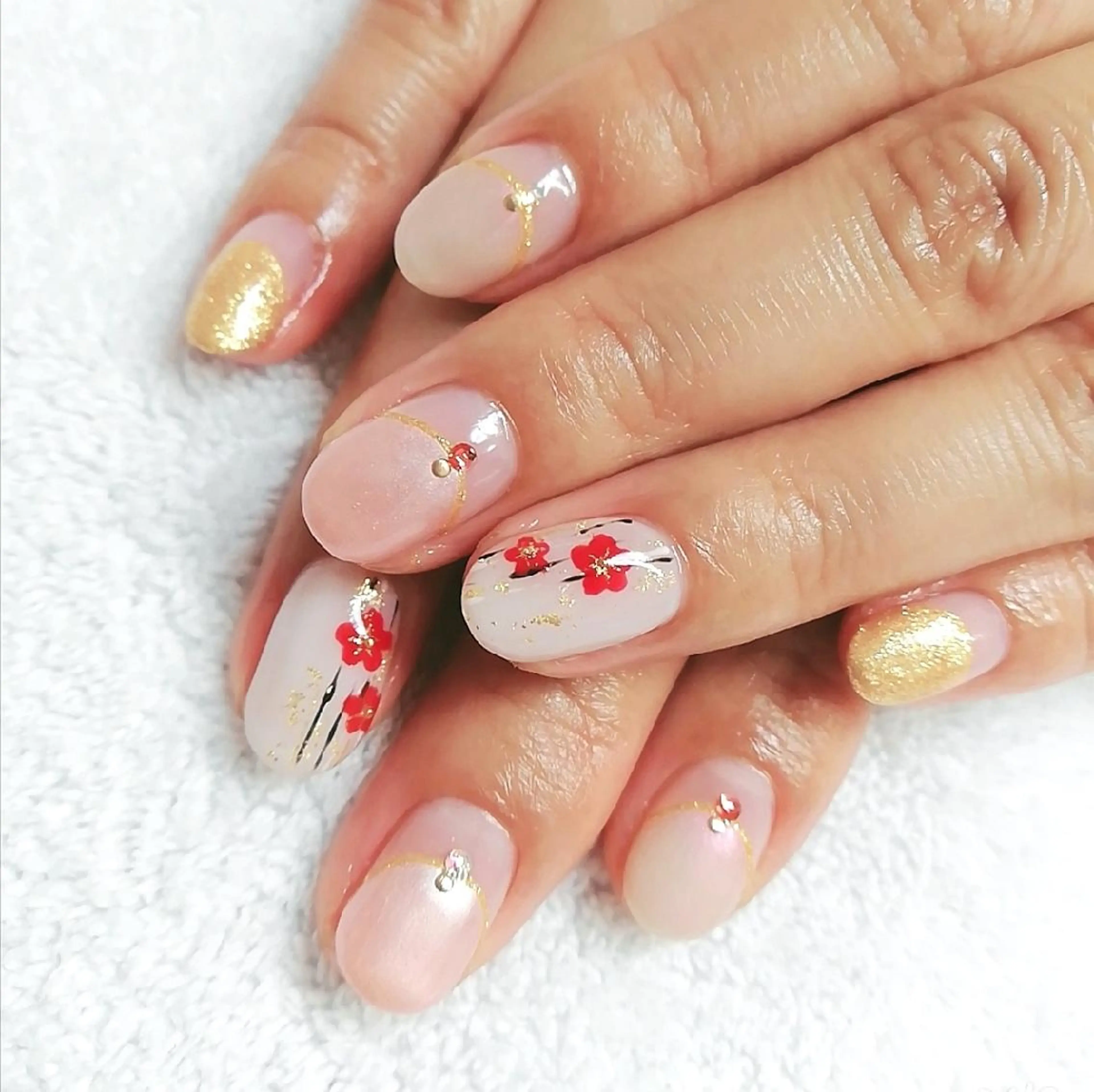 ネイル ハンドネイル 柴崎 美幸のネイルデザイン