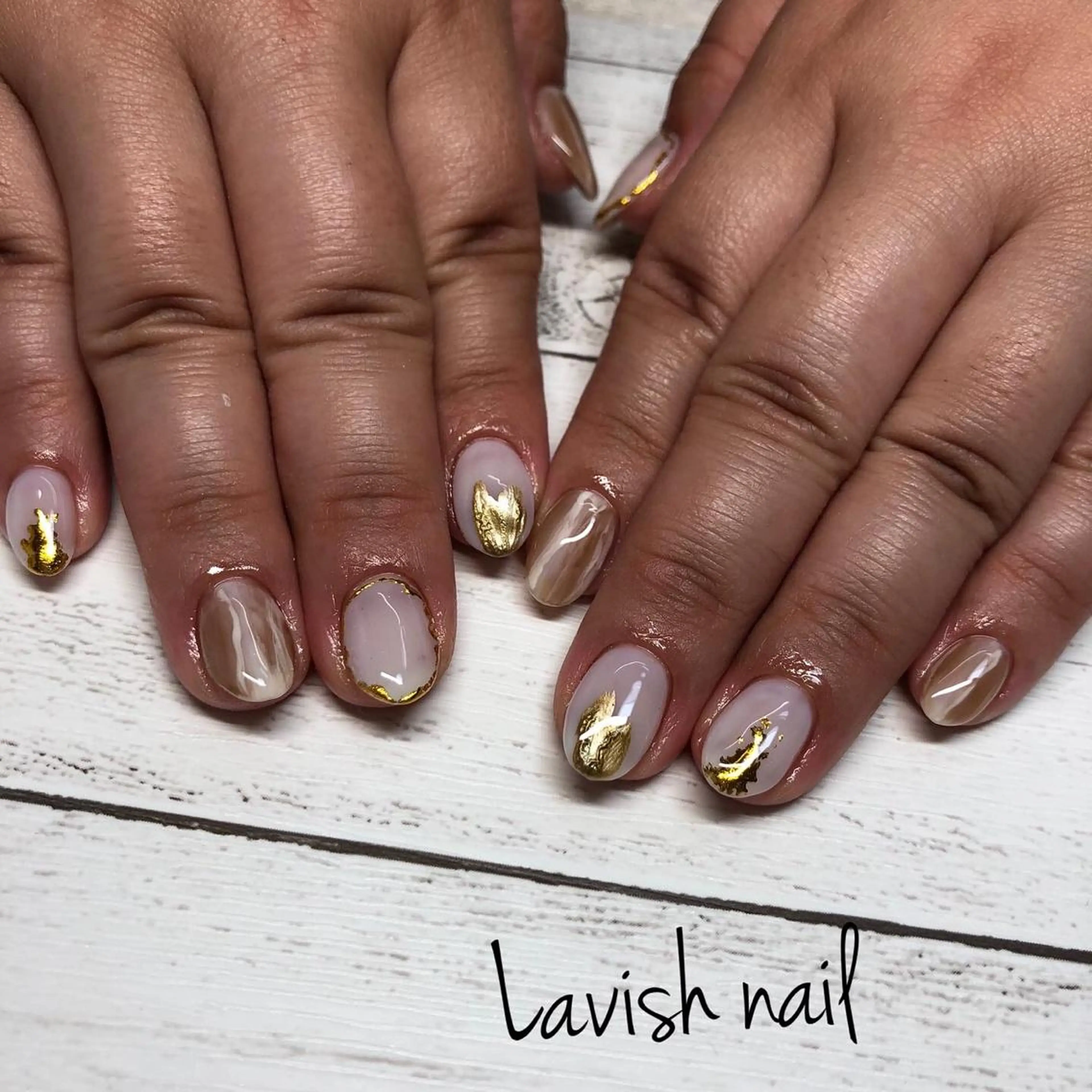 ネイル ハンドネイル Lavish nailのネイルデザイン