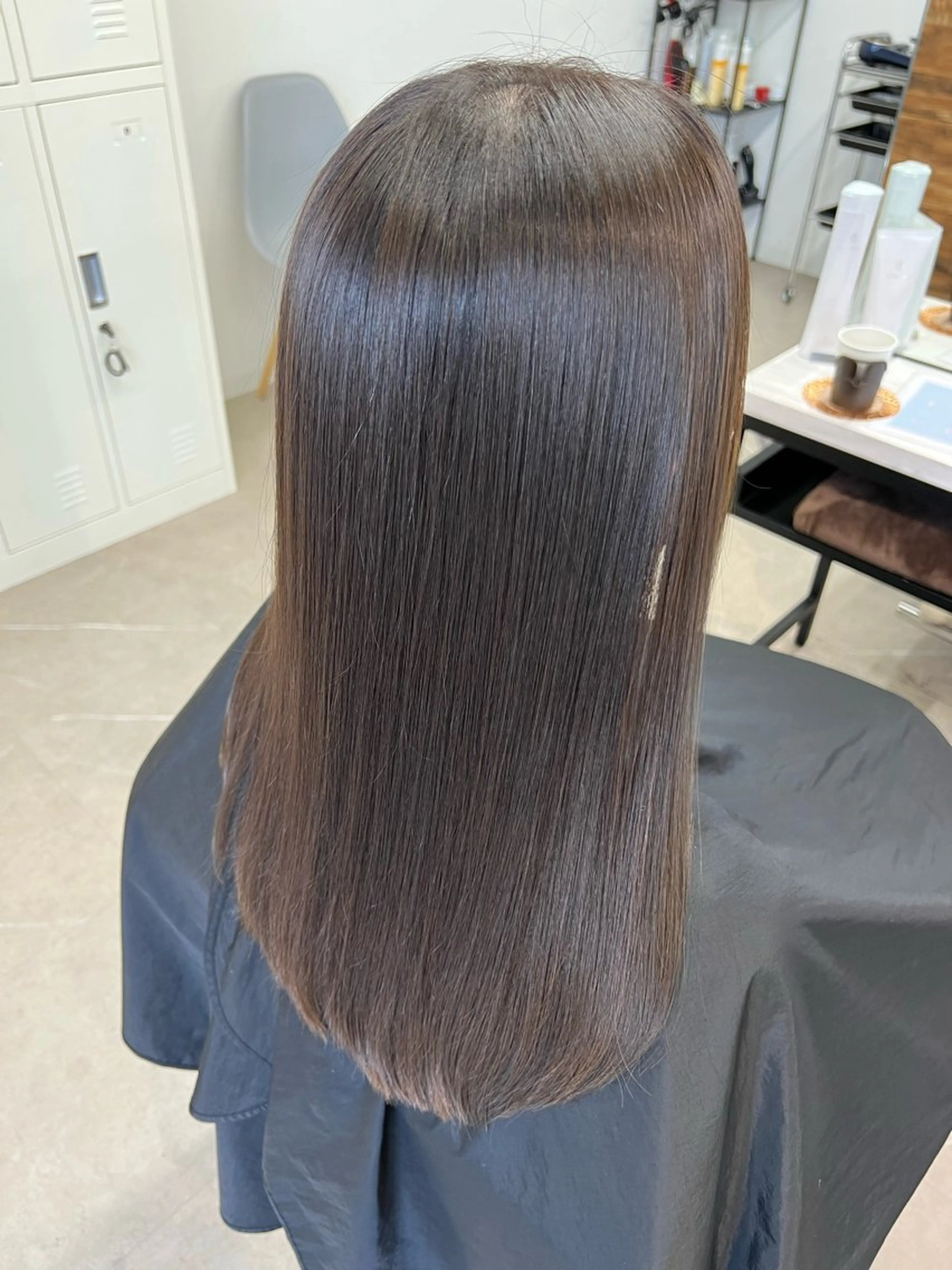 髪質改善縮毛矯正＋トリートメント【⚠️注意事項を必ずお読みください⚠️】の写真