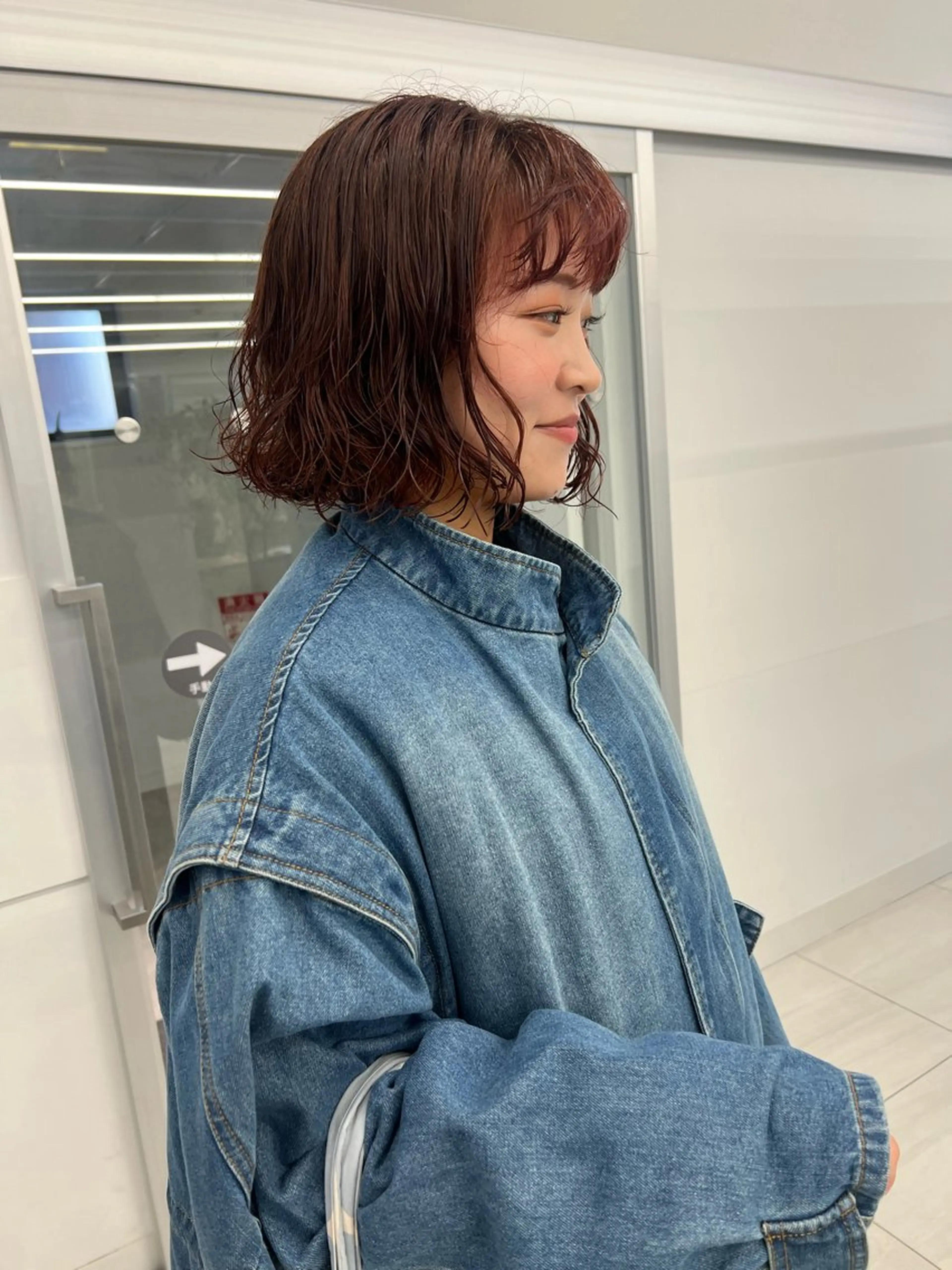 ショート カラー カット パーマ トリートメント レイヤー/パーマ 🐕‍🦺Nagiのヘアスタイル