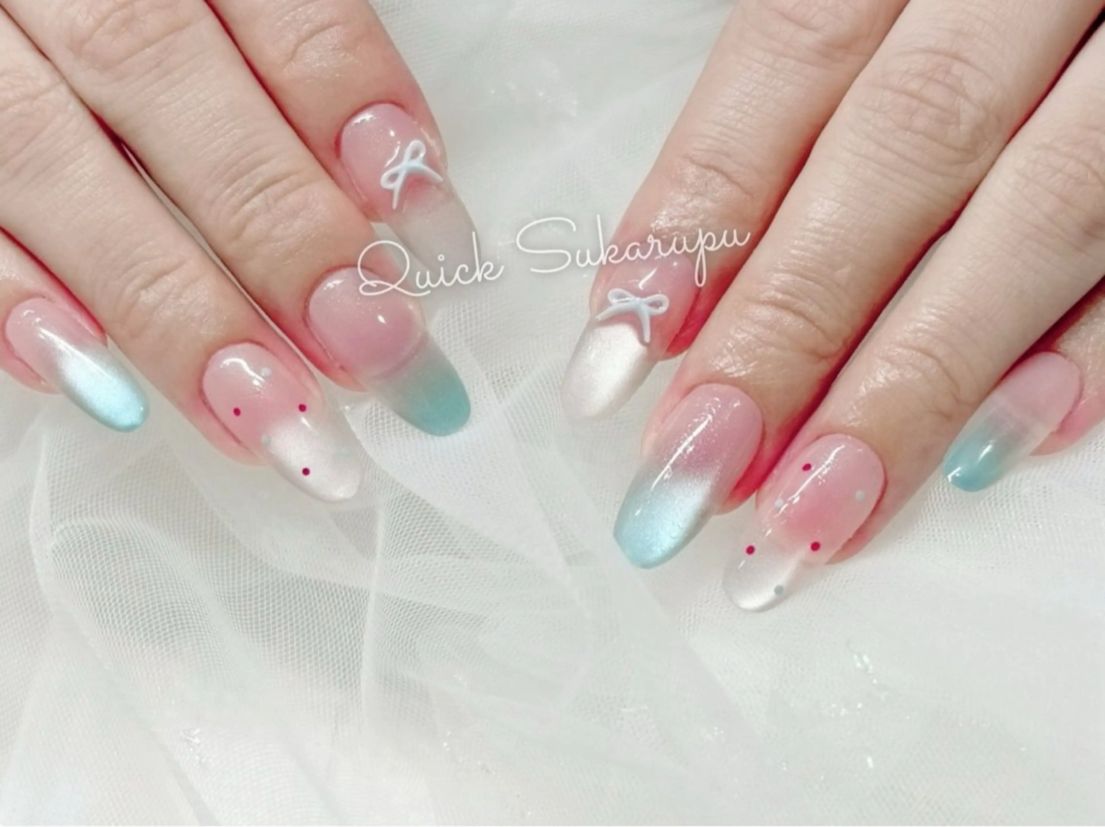 ネイル マグネットネイル スカルプネイル ネイルチップ ワンホンネイル ハンドネイル Quick Sukarupu 高田馬場店所属・Quick Sukarupuのネイルデザイン