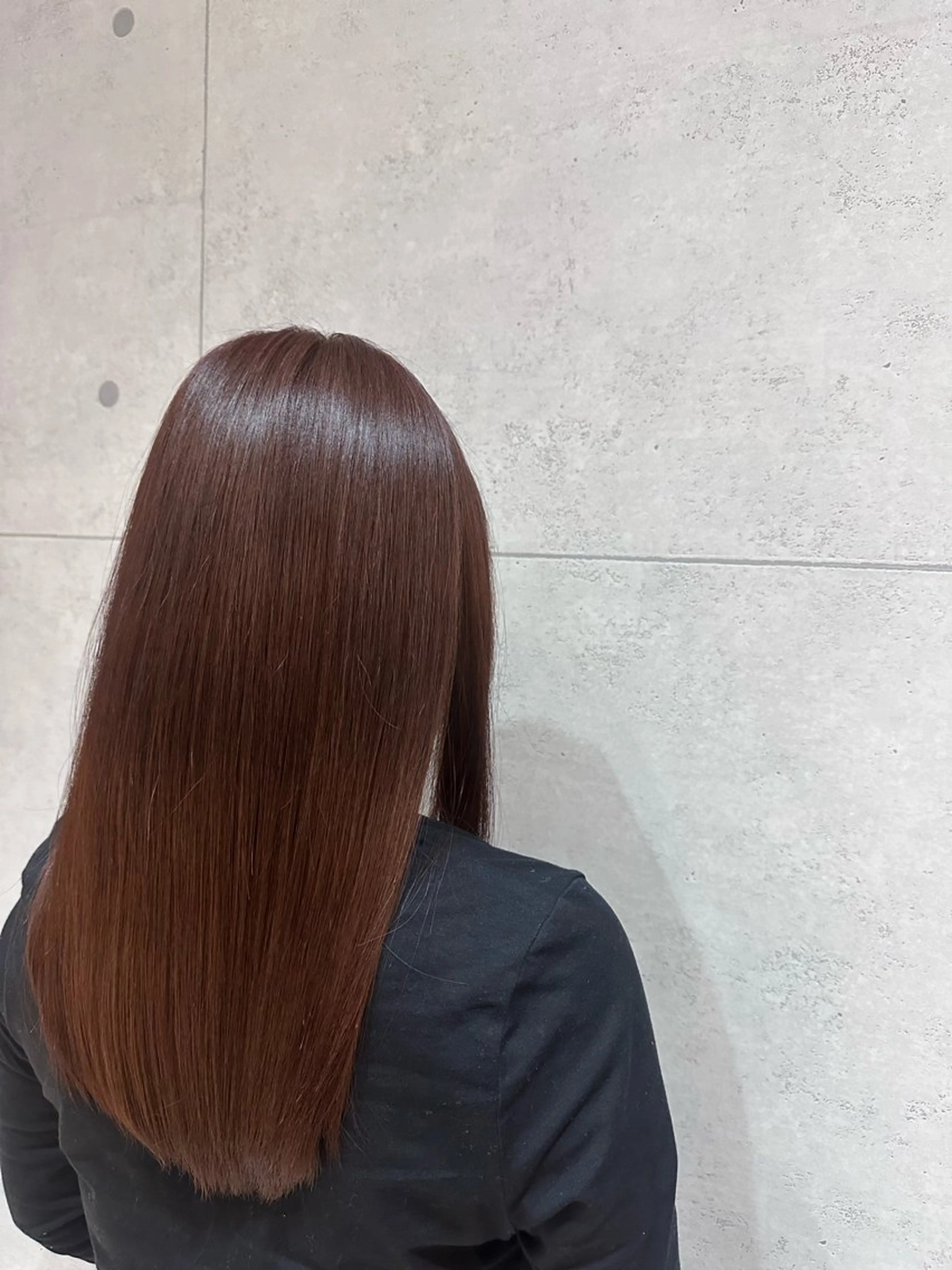 セミロング 前田理貴 ヘアケアソムリエ取得のヘアスタイル