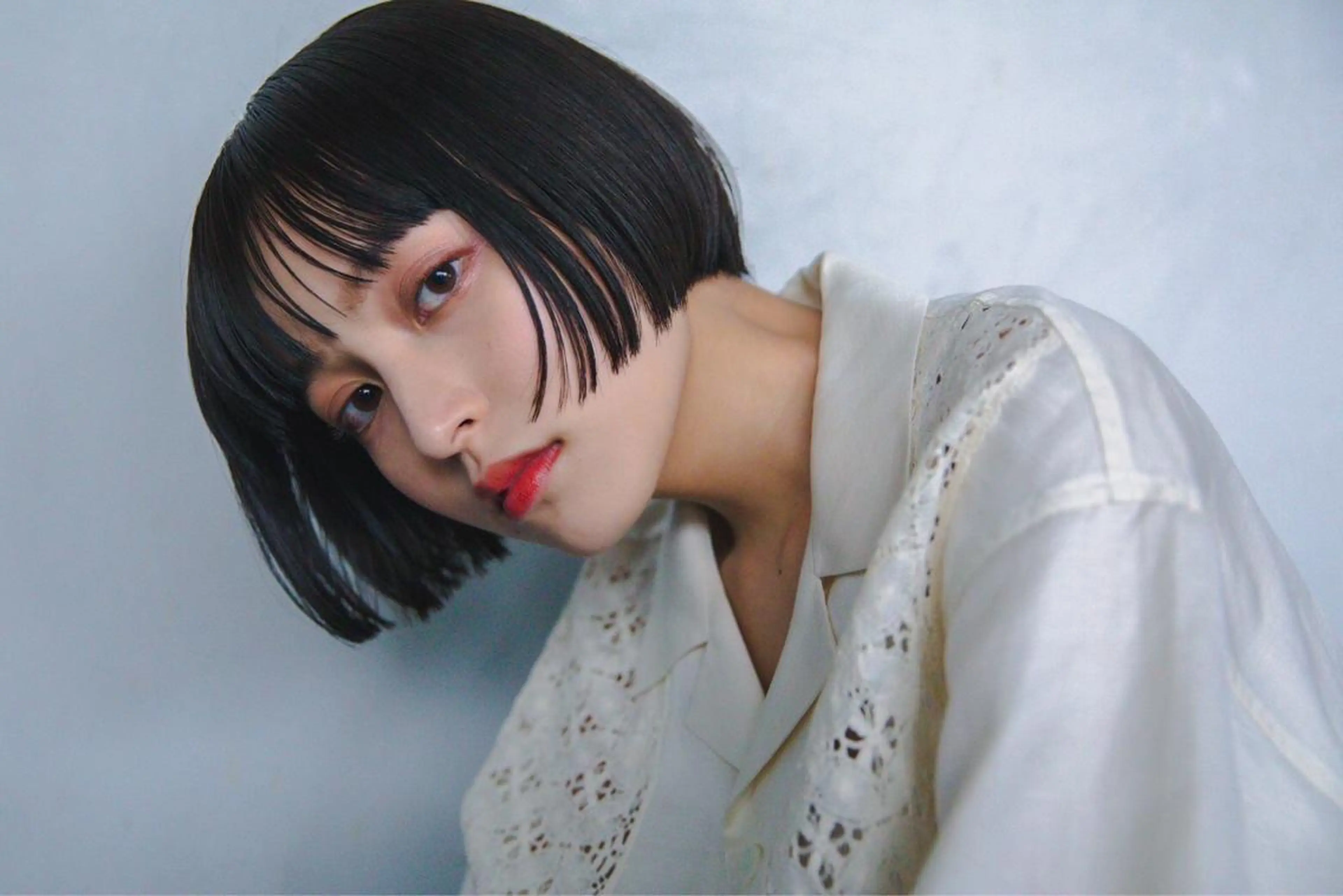 ショート カラー バレイヤージュ ブリーチ ケアブリーチ ダブルカラー イヤリングカラー ☀️Luana☀️ 公式/大通のヘアスタイル