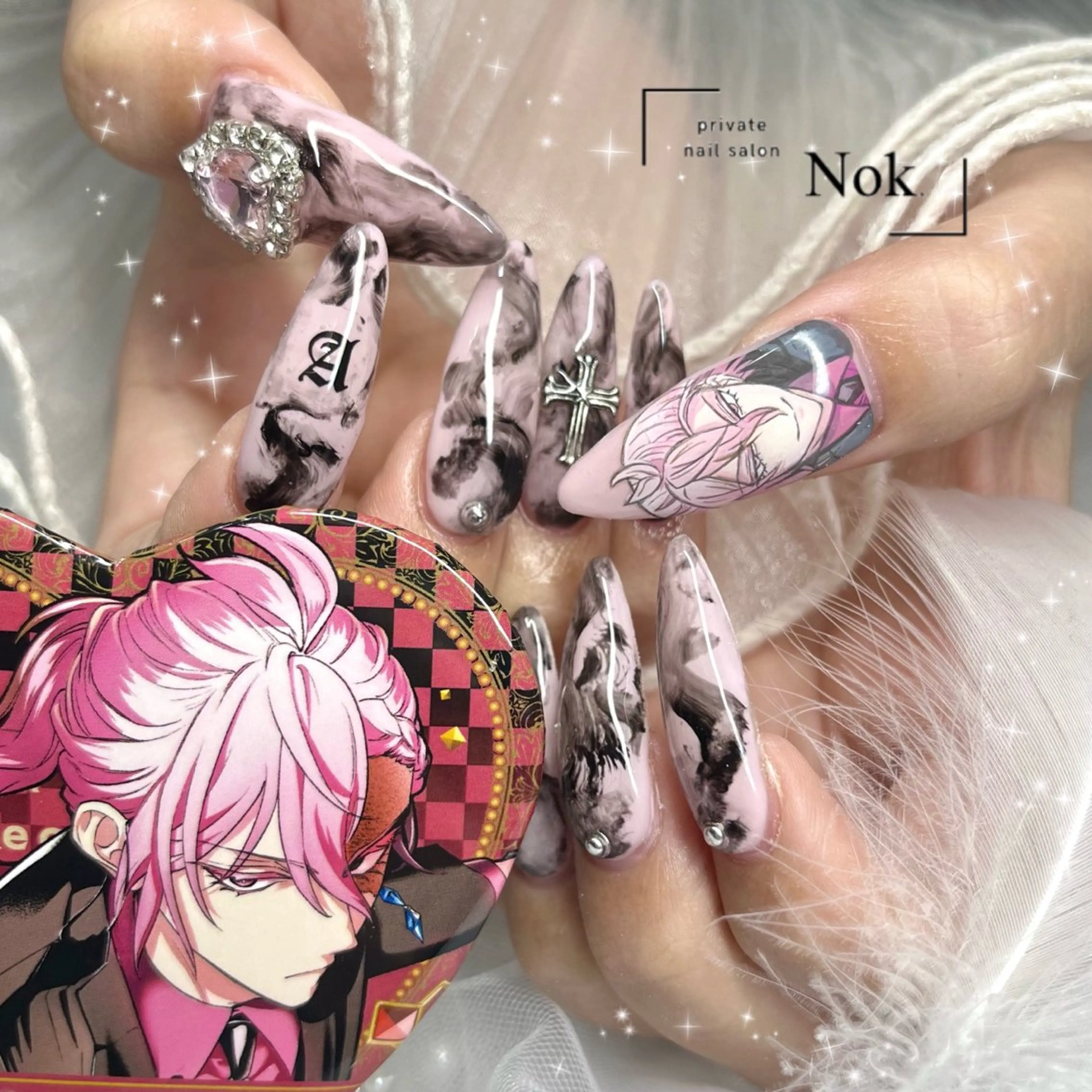 ネイル ハンドネイル 池袋痛ネイル Nok. 渡辺のネイルデザイン