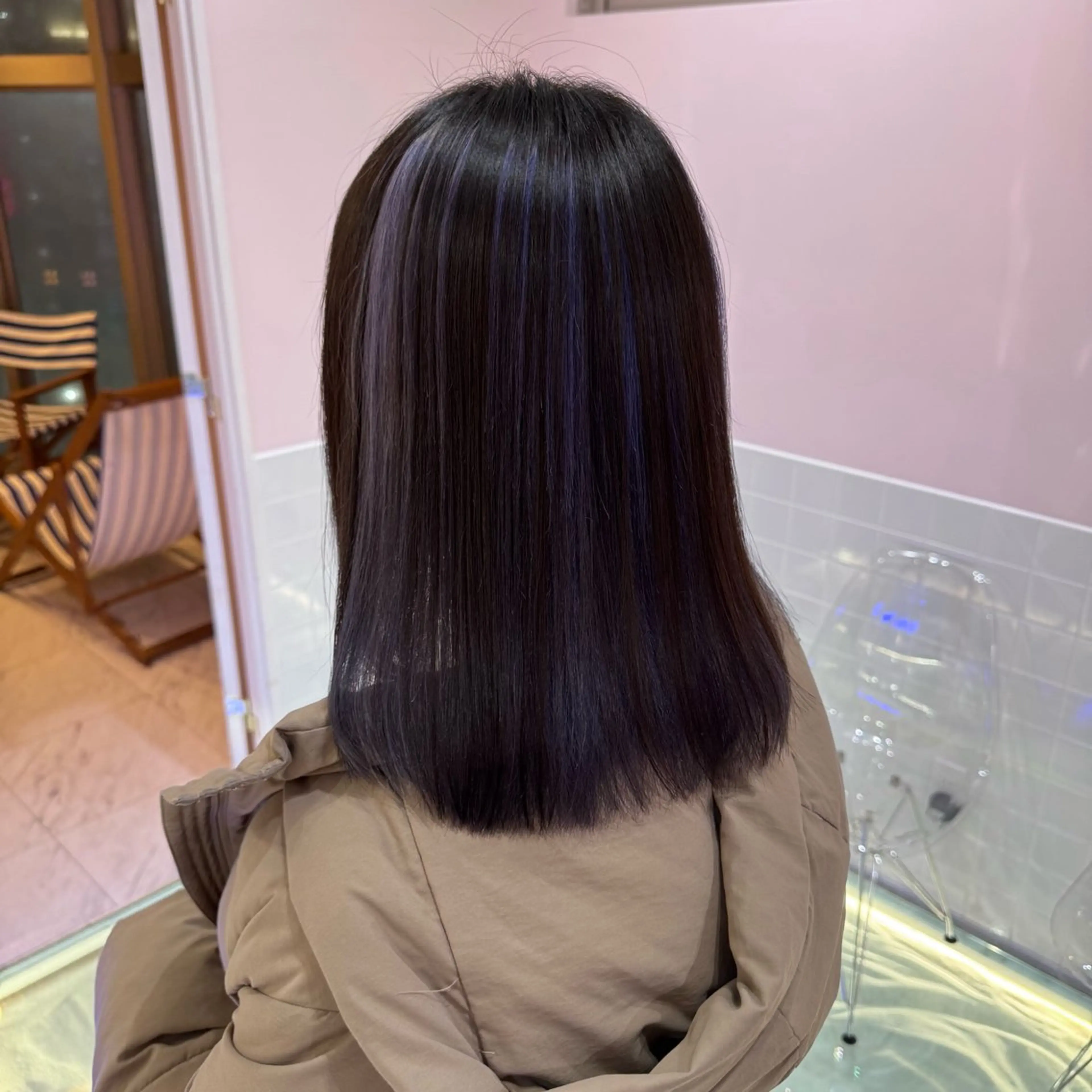 ミディアム カラー ヘアカラー トリートメント 高発色/デザイン ☀️toku☀️のヘアスタイル