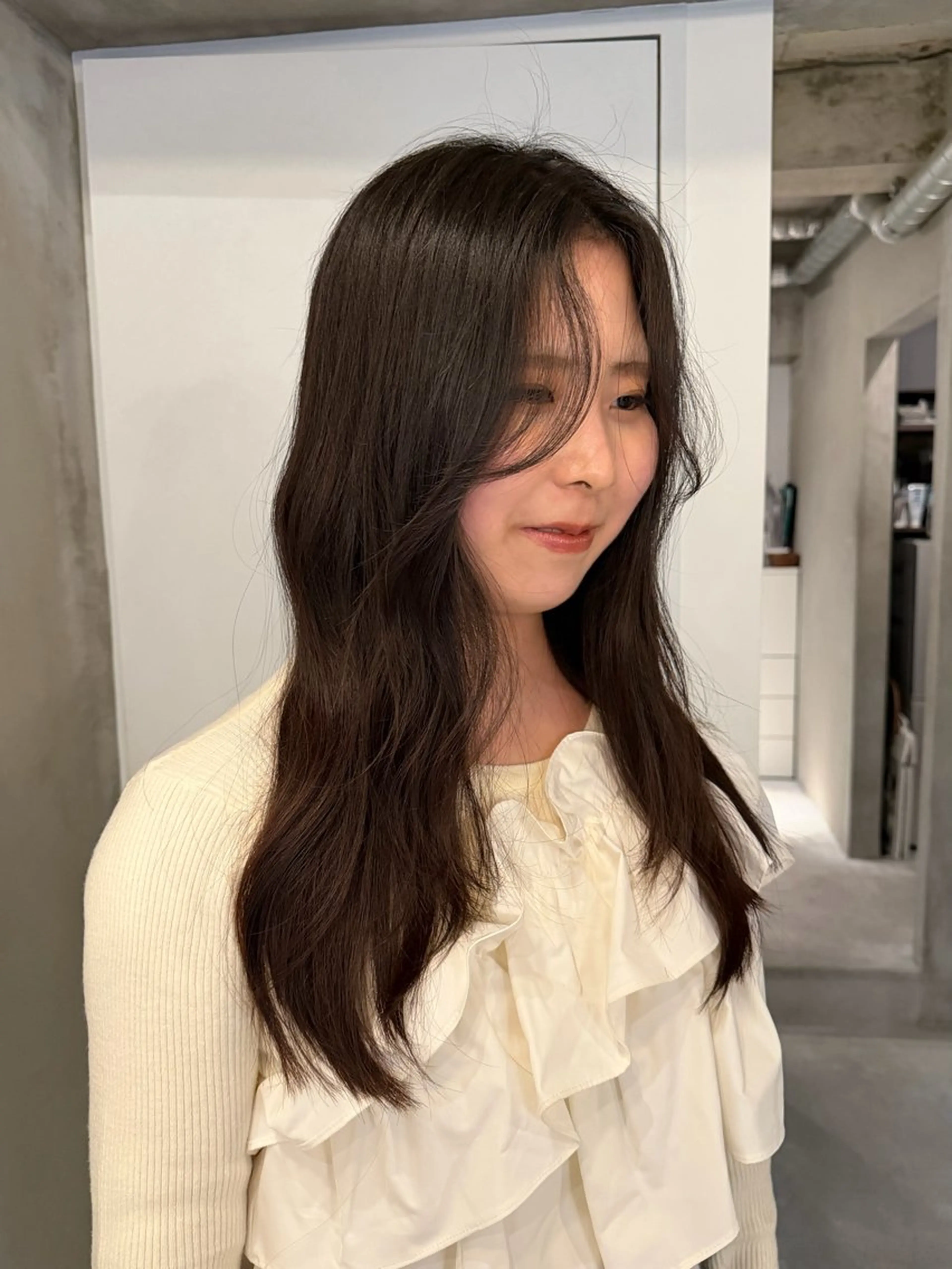 ロング 中野 こころのヘアスタイル