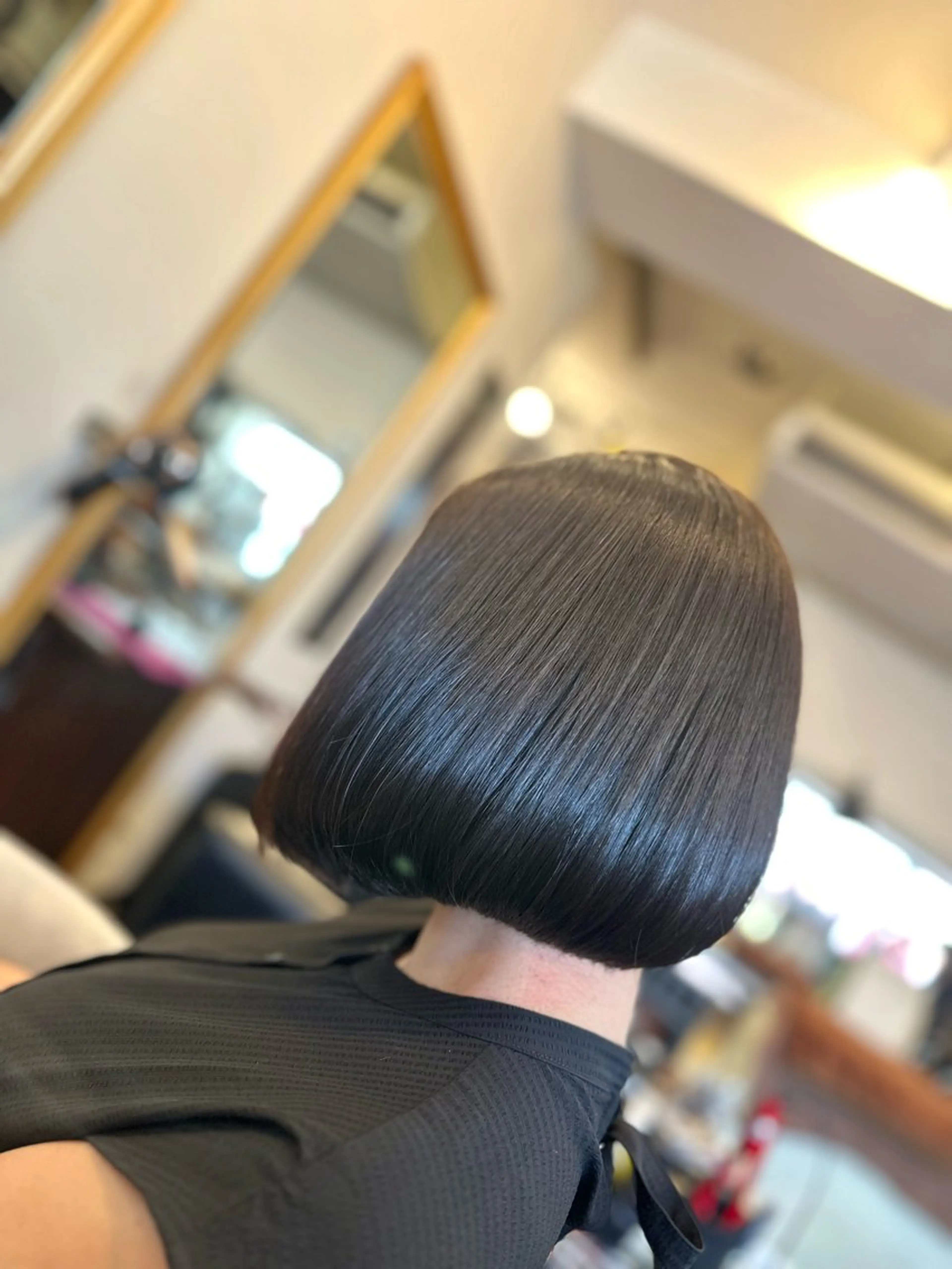 縮毛矯正(ミディアム)+炭酸泉の写真