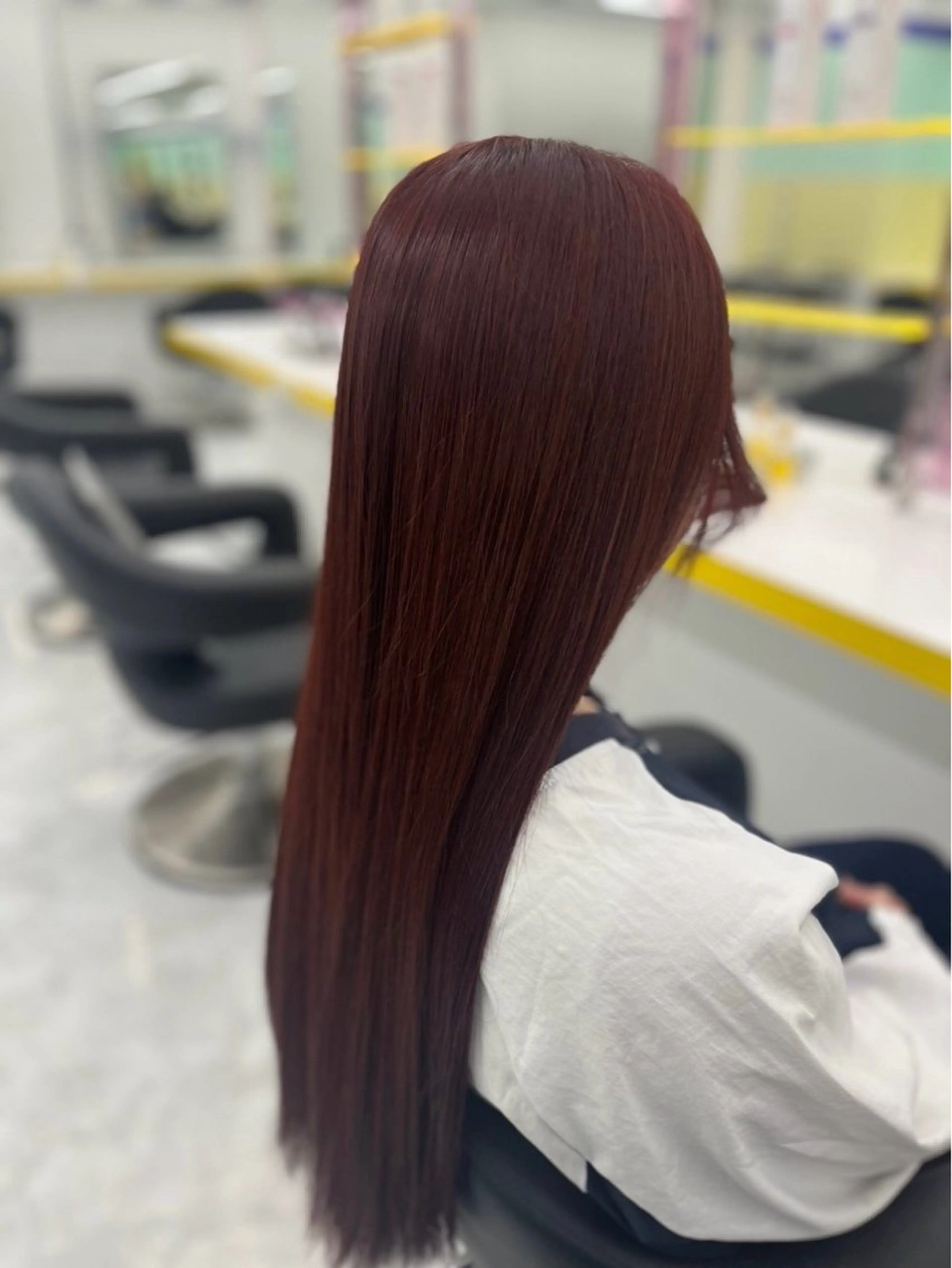 ロング カラー ヘアアレンジ メンズ特化/パーマ/ カット/カラー/るなのヘアスタイル