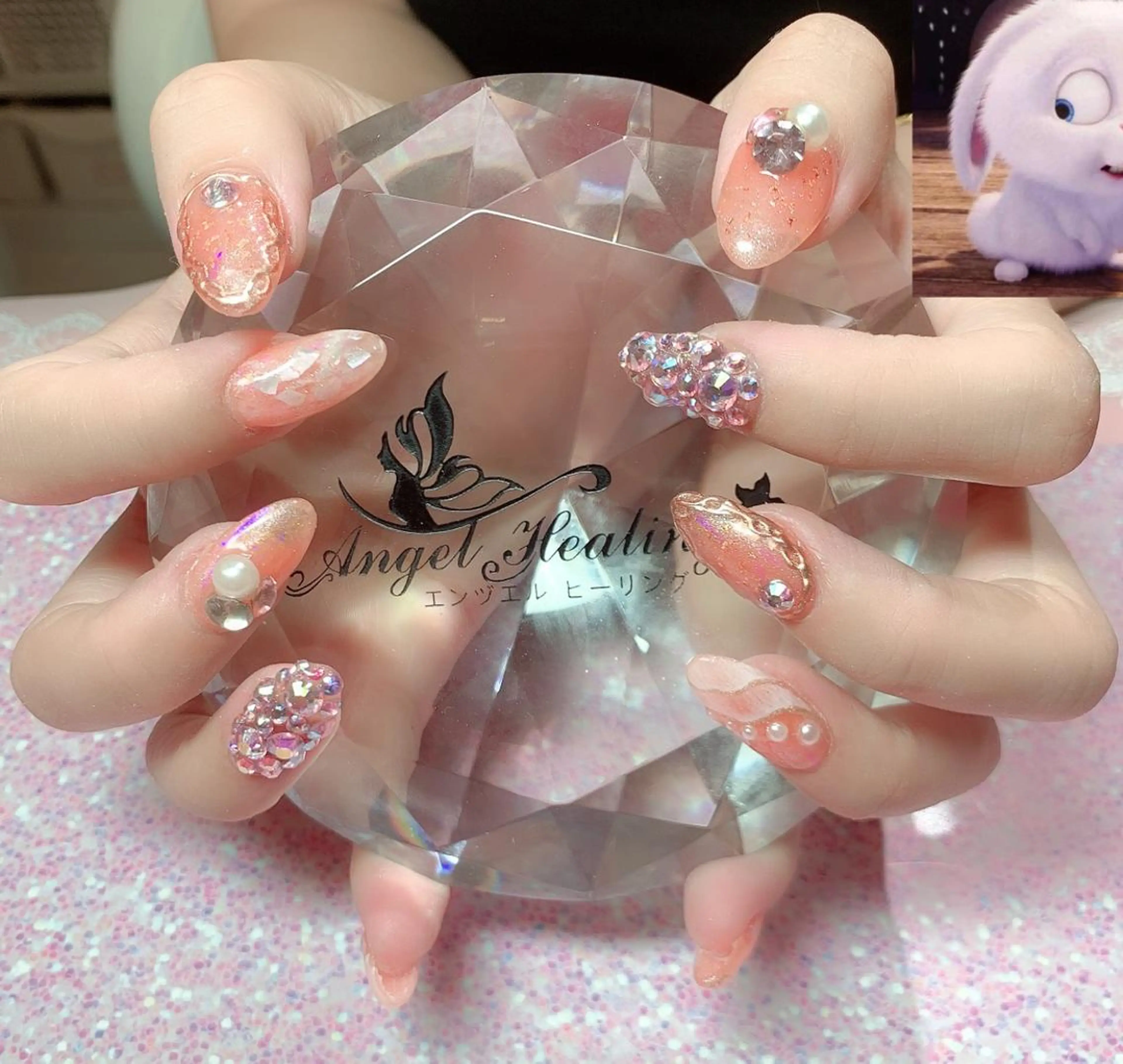 ネイル ハンドネイル エンジェル ヒーリング 矢場町店のネイルデザイン