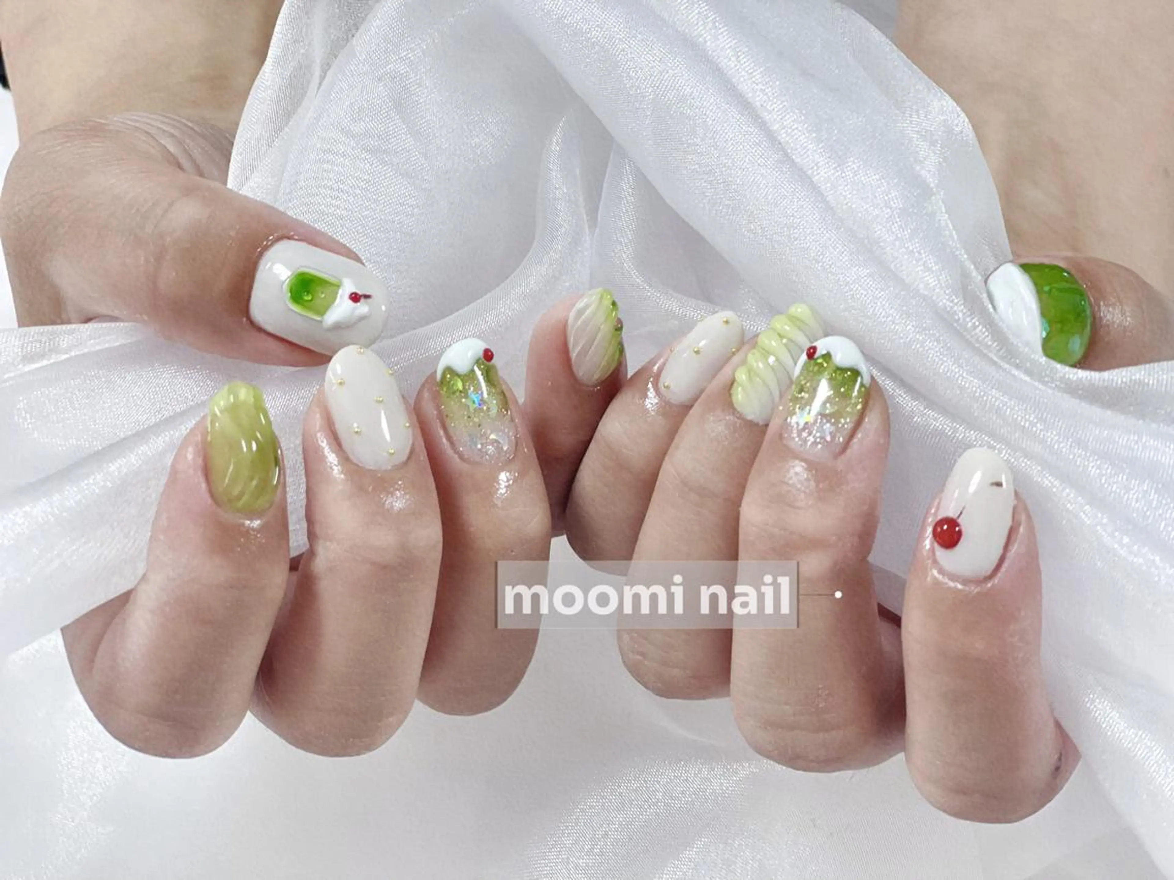 ネイル ハンドネイル moomi nail スカルプ専門のネイルデザイン