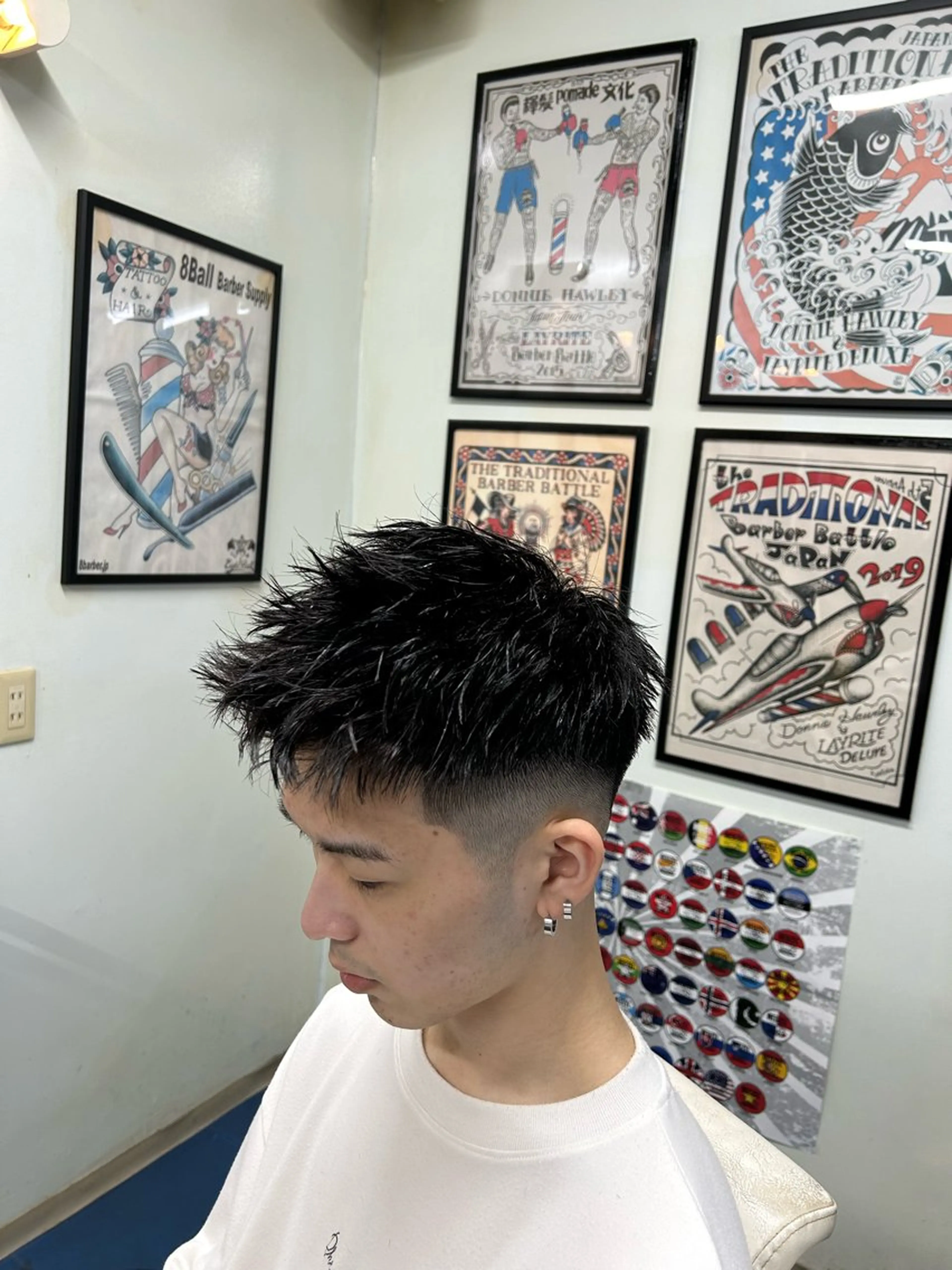 ショート ワープ　ヘアー所属・浜木 穂嵩のヘアスタイル