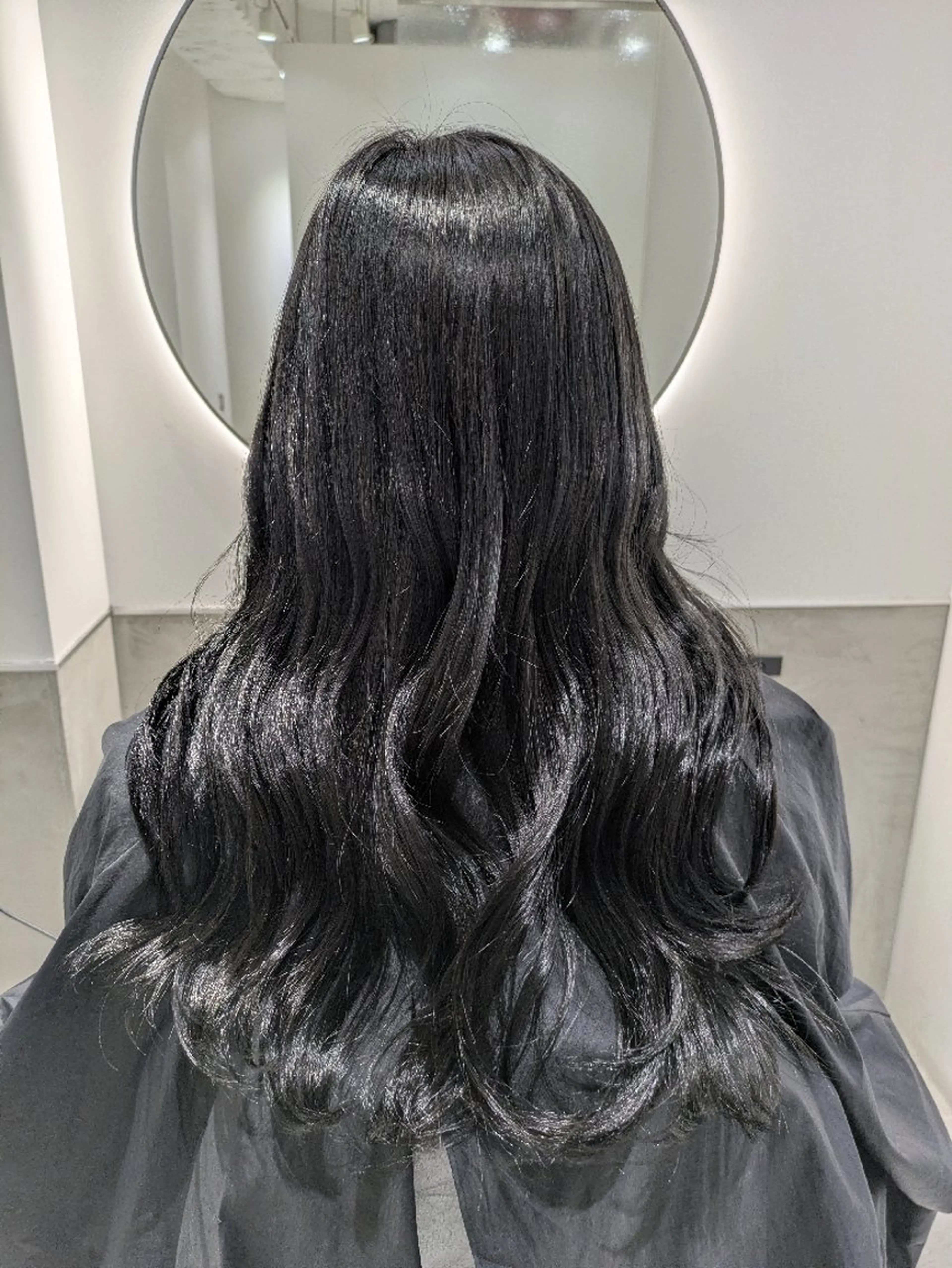 【韓国風透明感🩵】艶カラー+髪質改善トリートメント(ULTOWA) メンズ🆗の写真