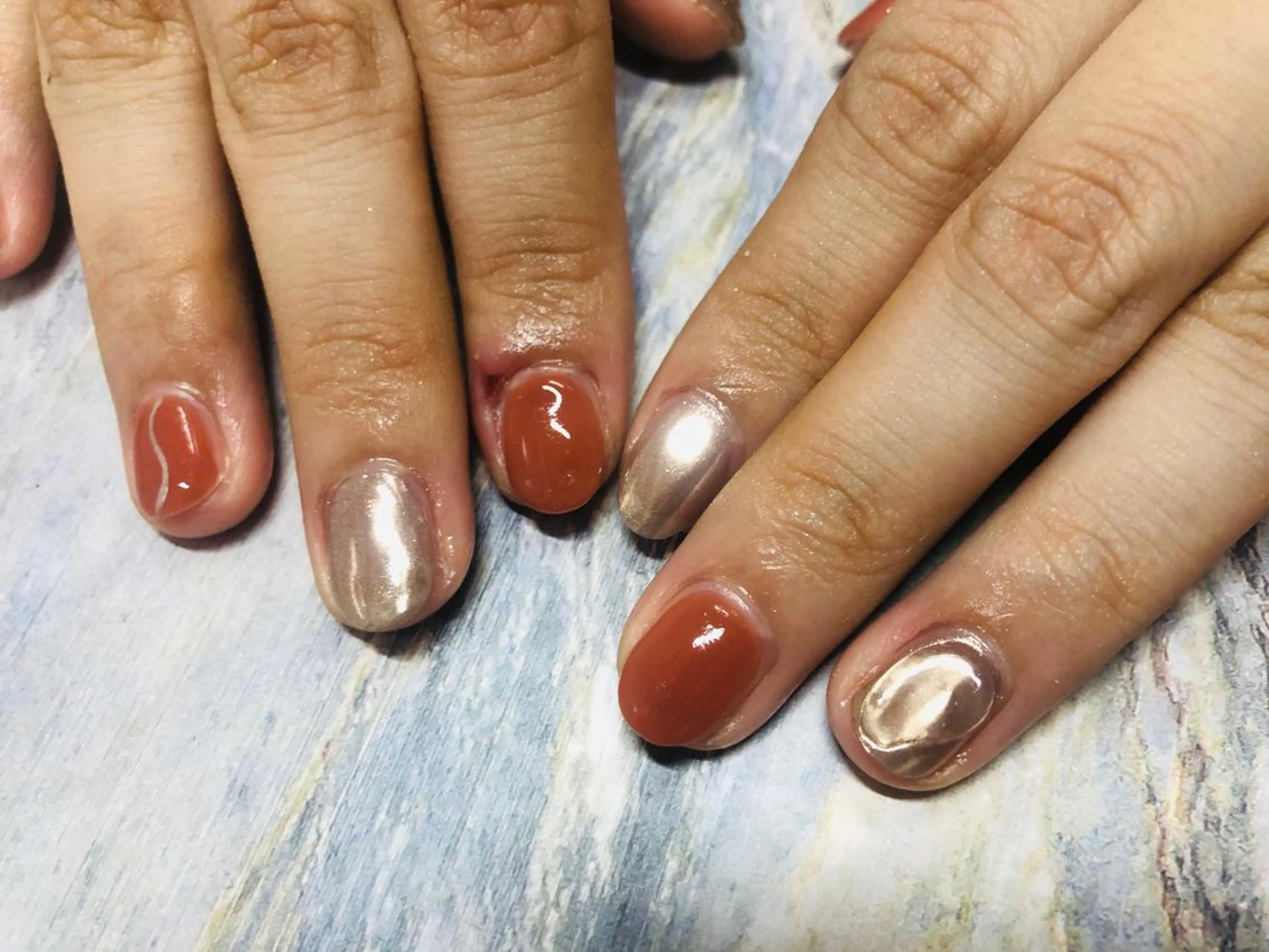ネイル ハンドネイル Mogu nail 二子玉川のネイルデザイン