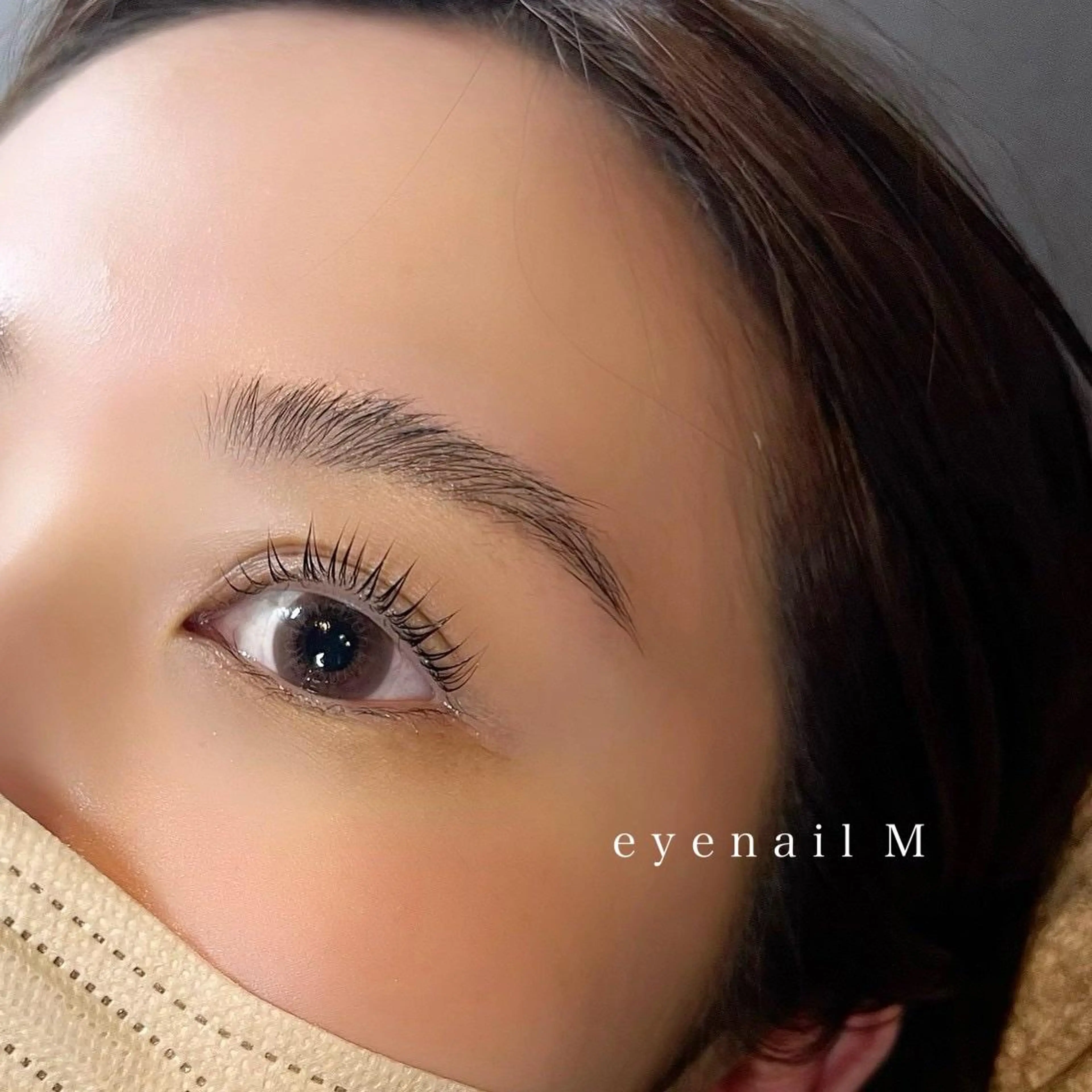 マツエク・マツパ eyenail m🌿1月限定のマツエク・マツパデザイン