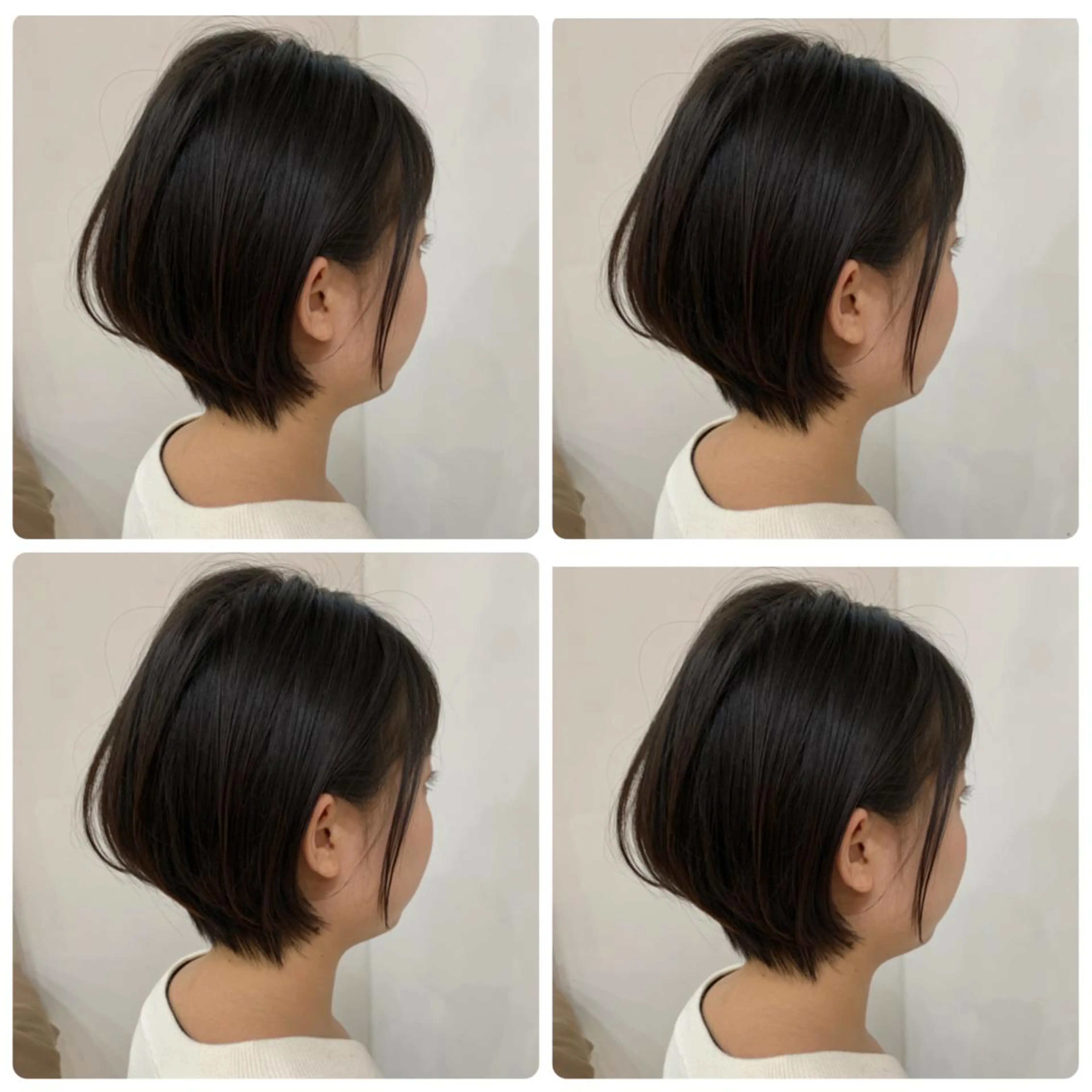 ショート カット トリートメント 京都大人女性ショート 徒歩1分/秋山のヘアスタイル