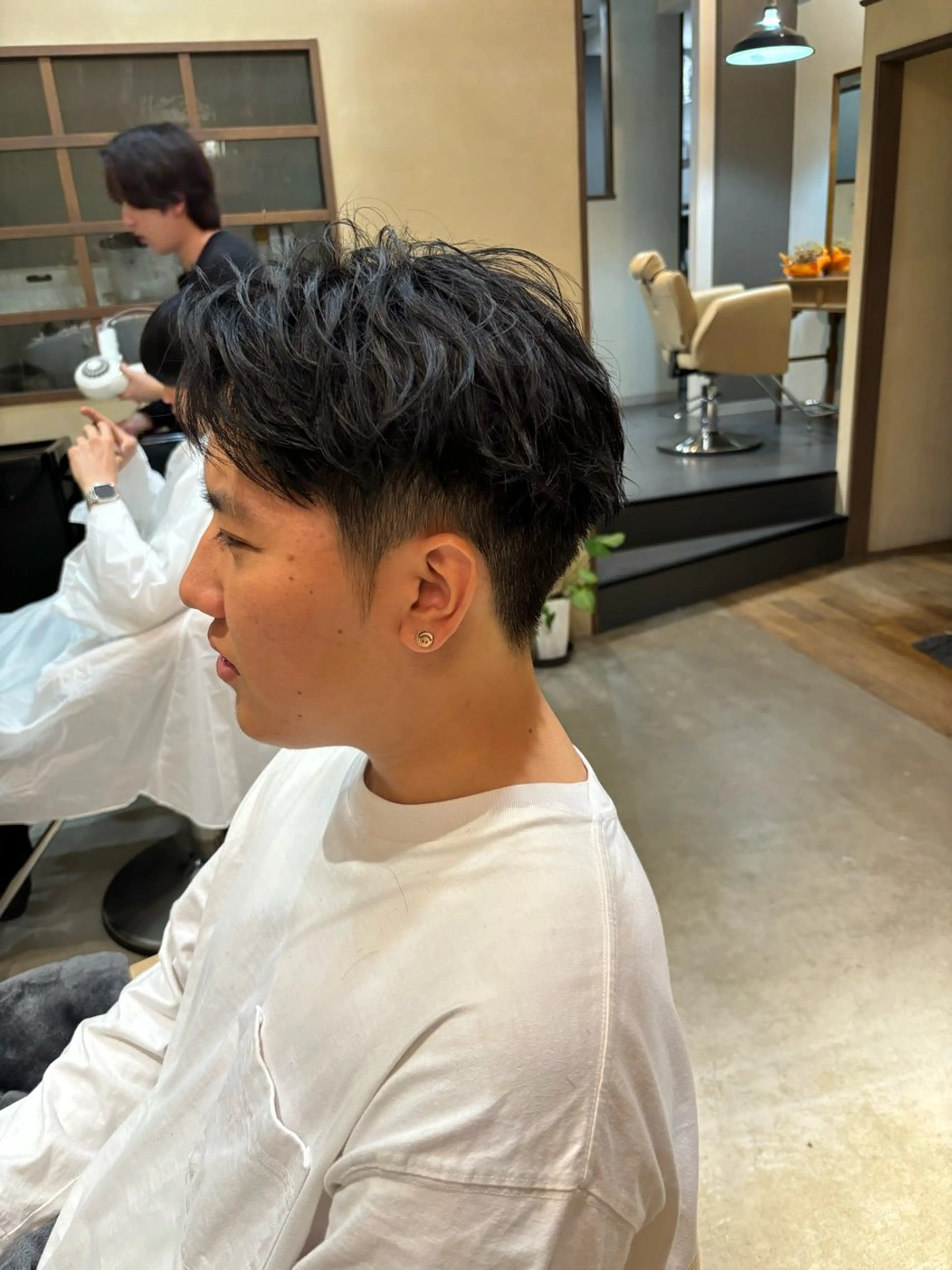 ショート メンズ 鹿児島 TSUBASAのヘアスタイル