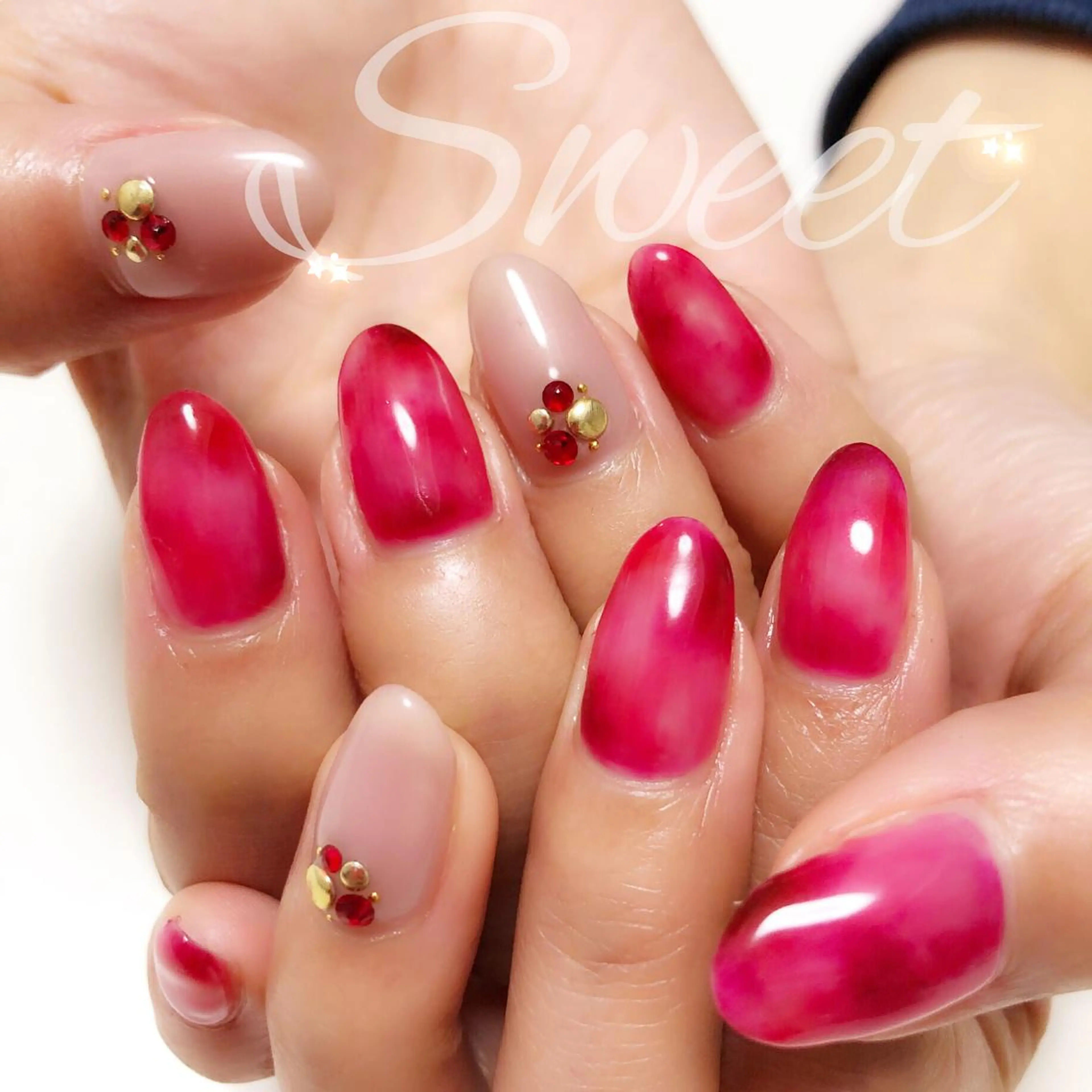 ネイル sweet 仲野陽子のネイルデザイン