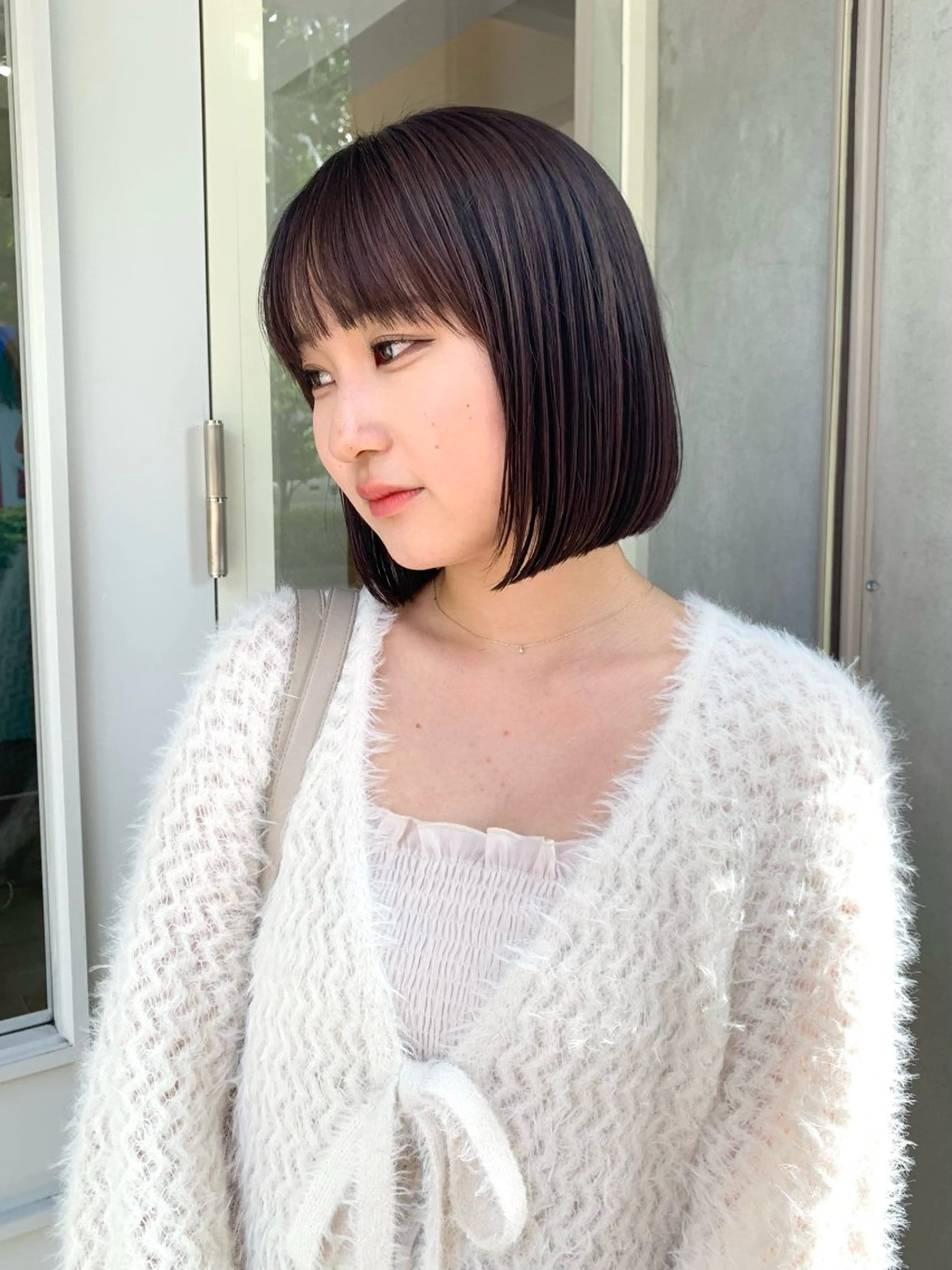 ミディアム カラー ボブ カット ヘアカラー ✨髪質改善/レイヤー ✨川合佑哉のヘアスタイル