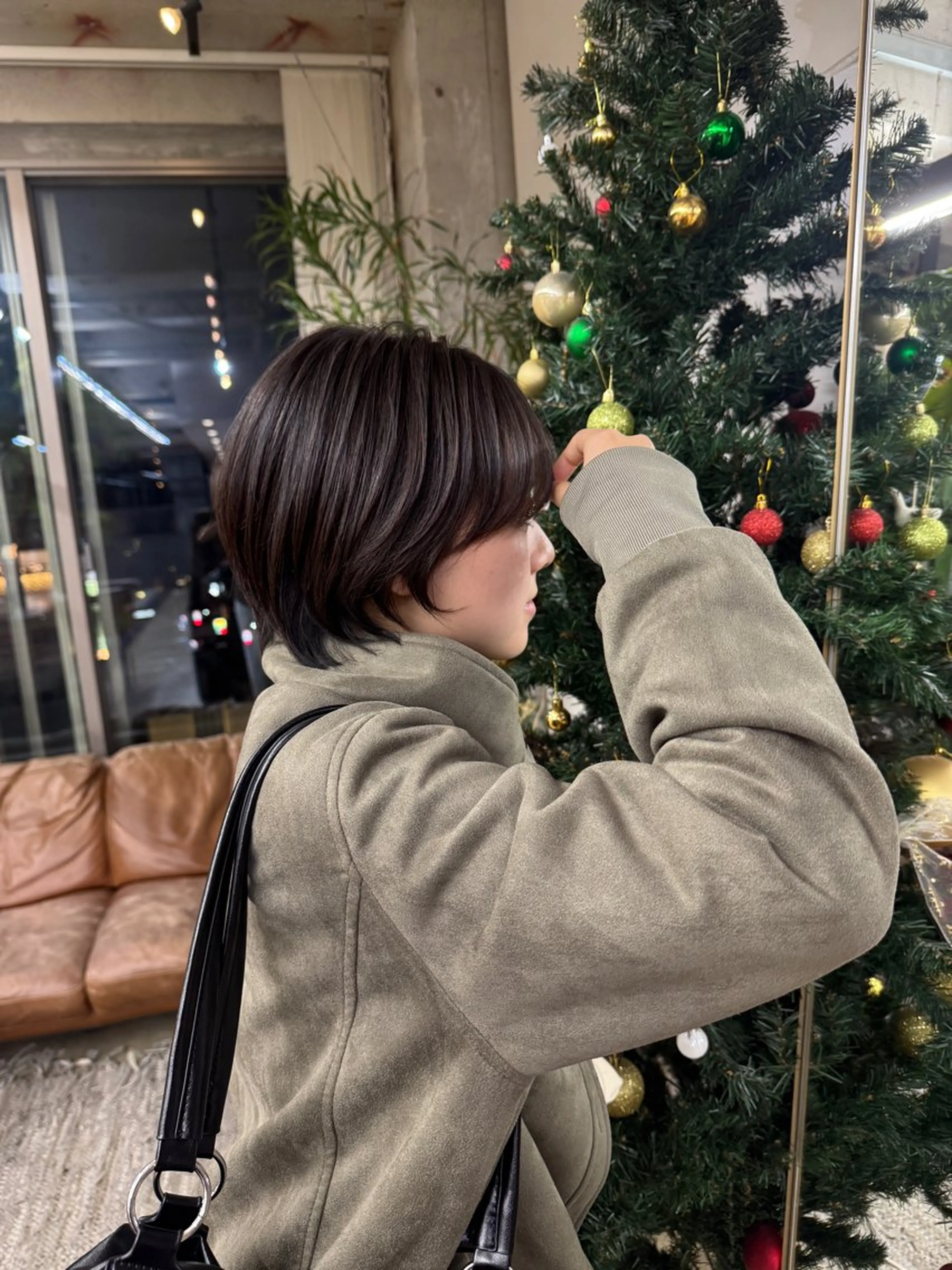 ショート カット 森田遥奈/透明感カラ ー/似合わせカットのヘアスタイル