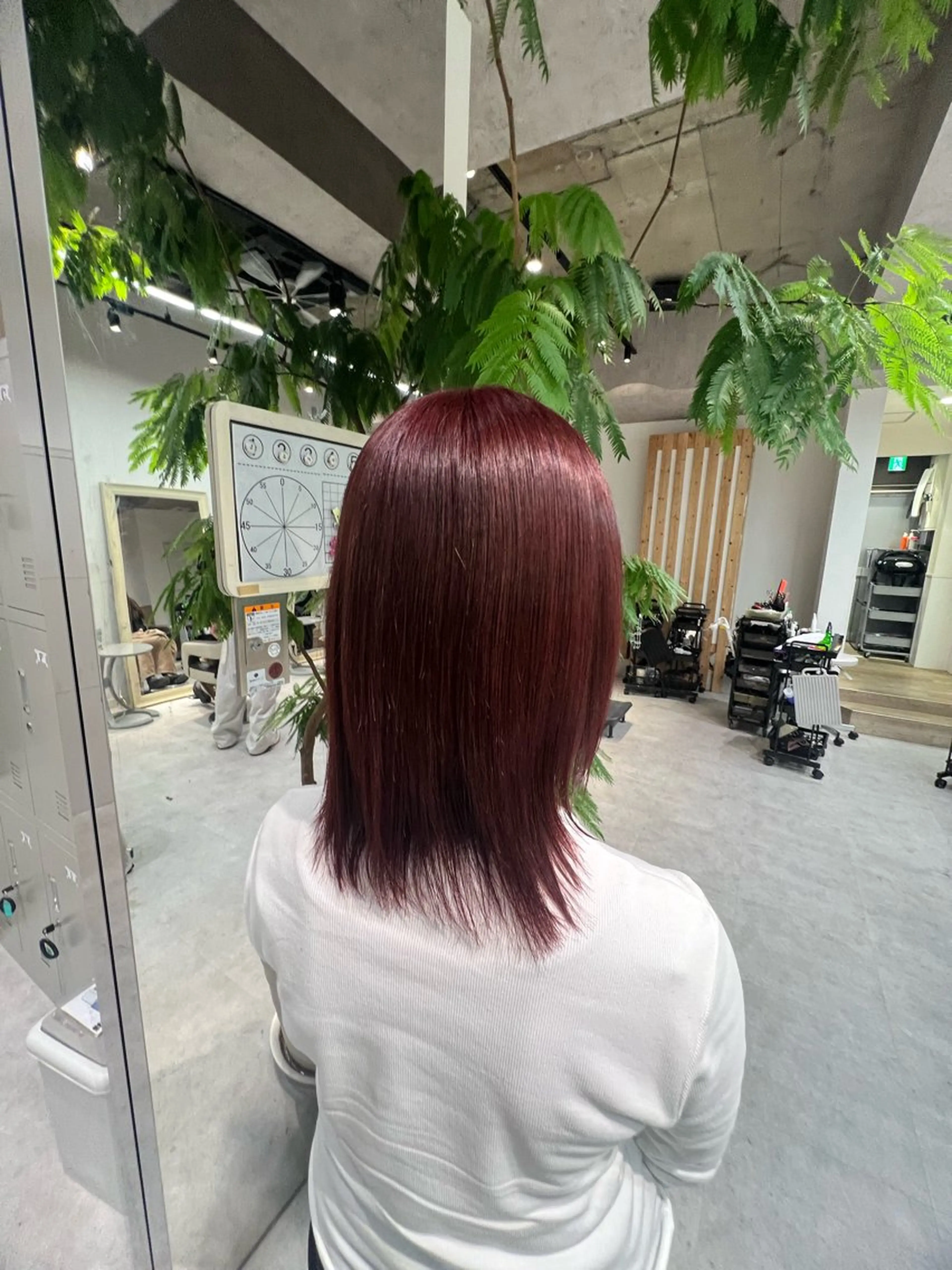 カラー ヘアカラー 晶／艶髪カラー ／トリートメントのヘアスタイル